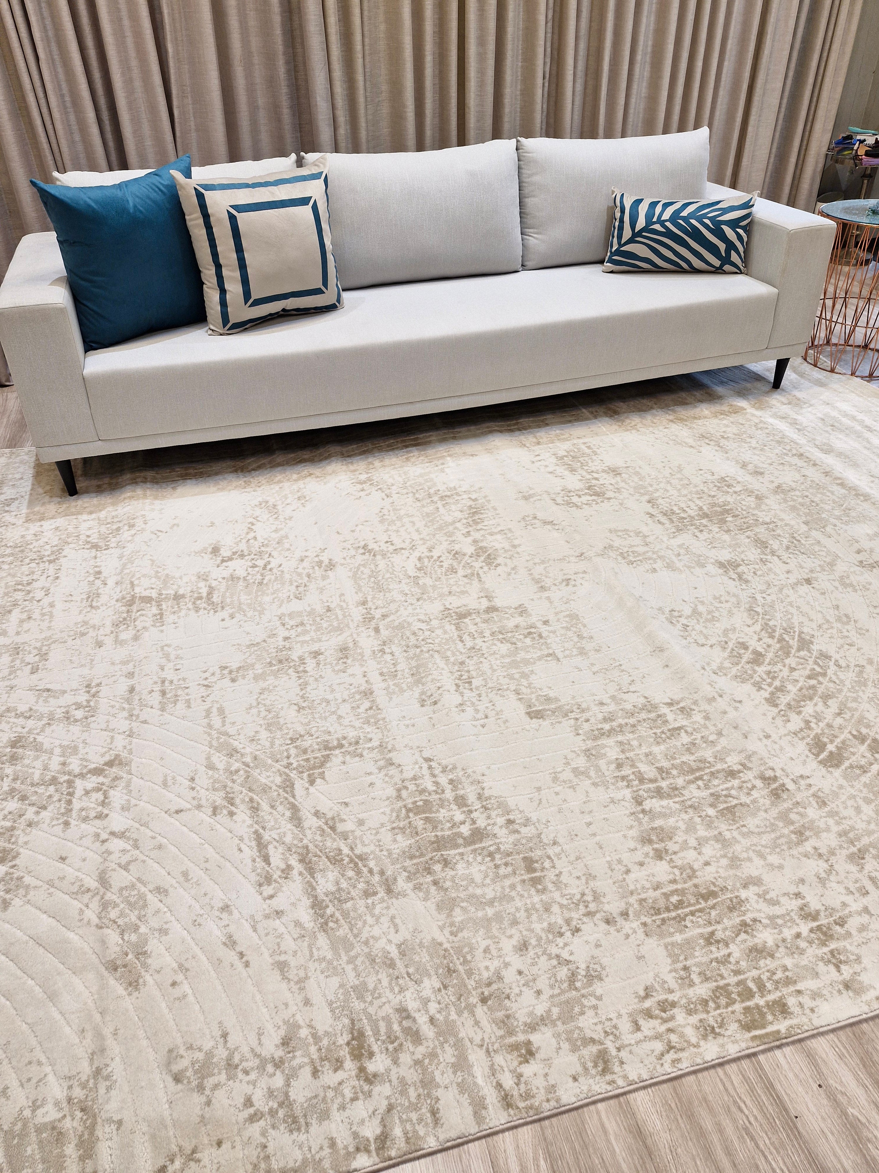 Tapete Turco Bege Textura Suave | Elegan06