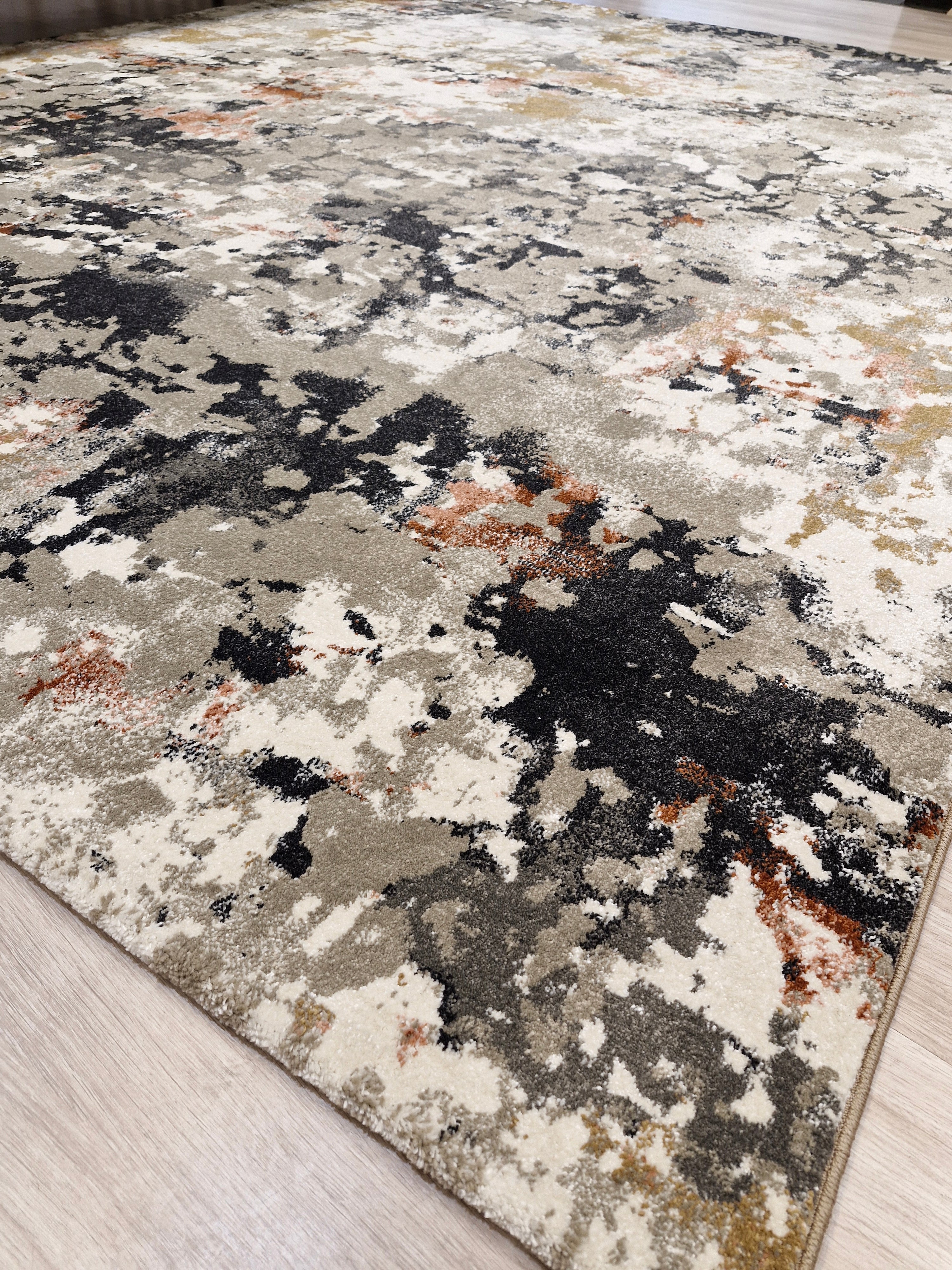 Tapete Egípcio Contemporâneo Multicolorido | 1 Milhão de Fios por m²