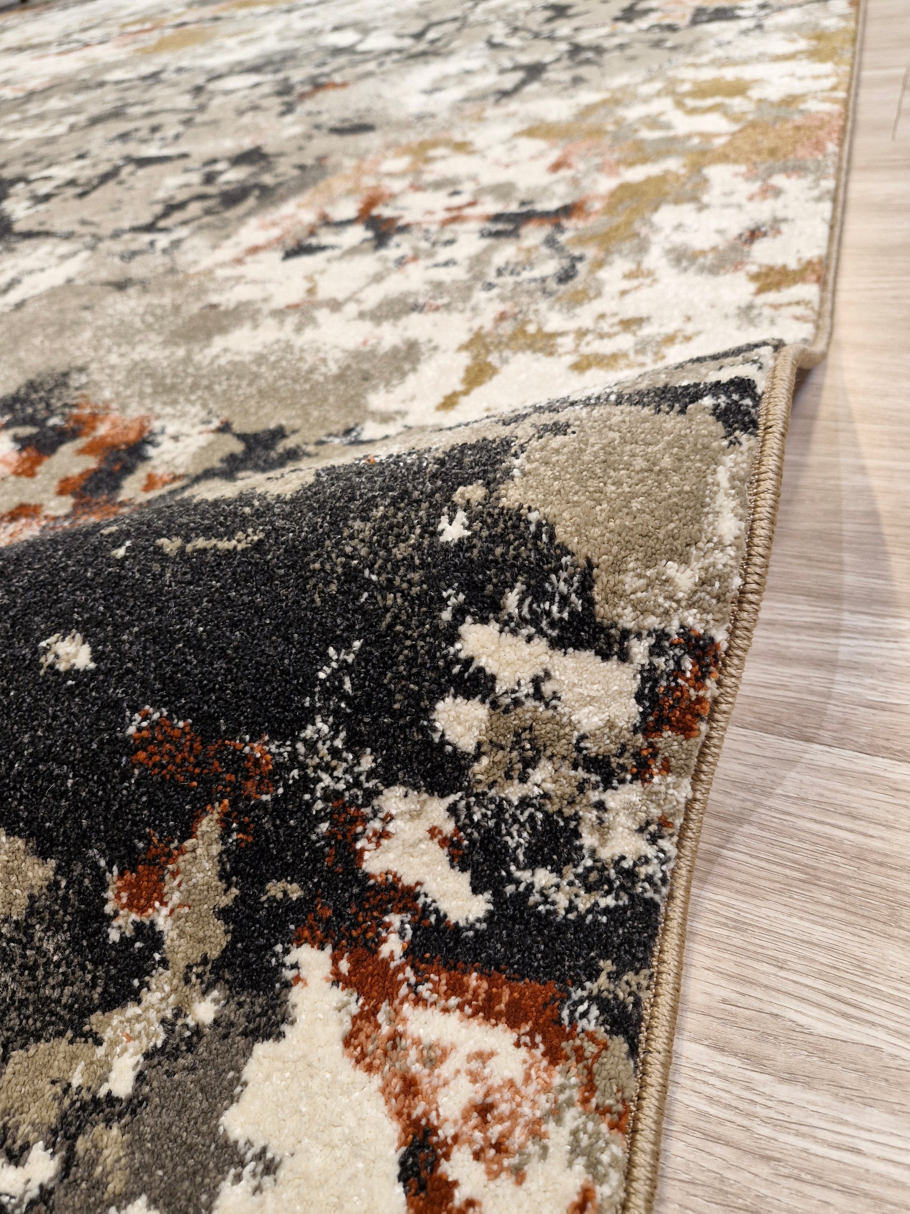 Tapete Egípcio Contemporâneo Multicolorido | 1 Milhão de Fios por m²