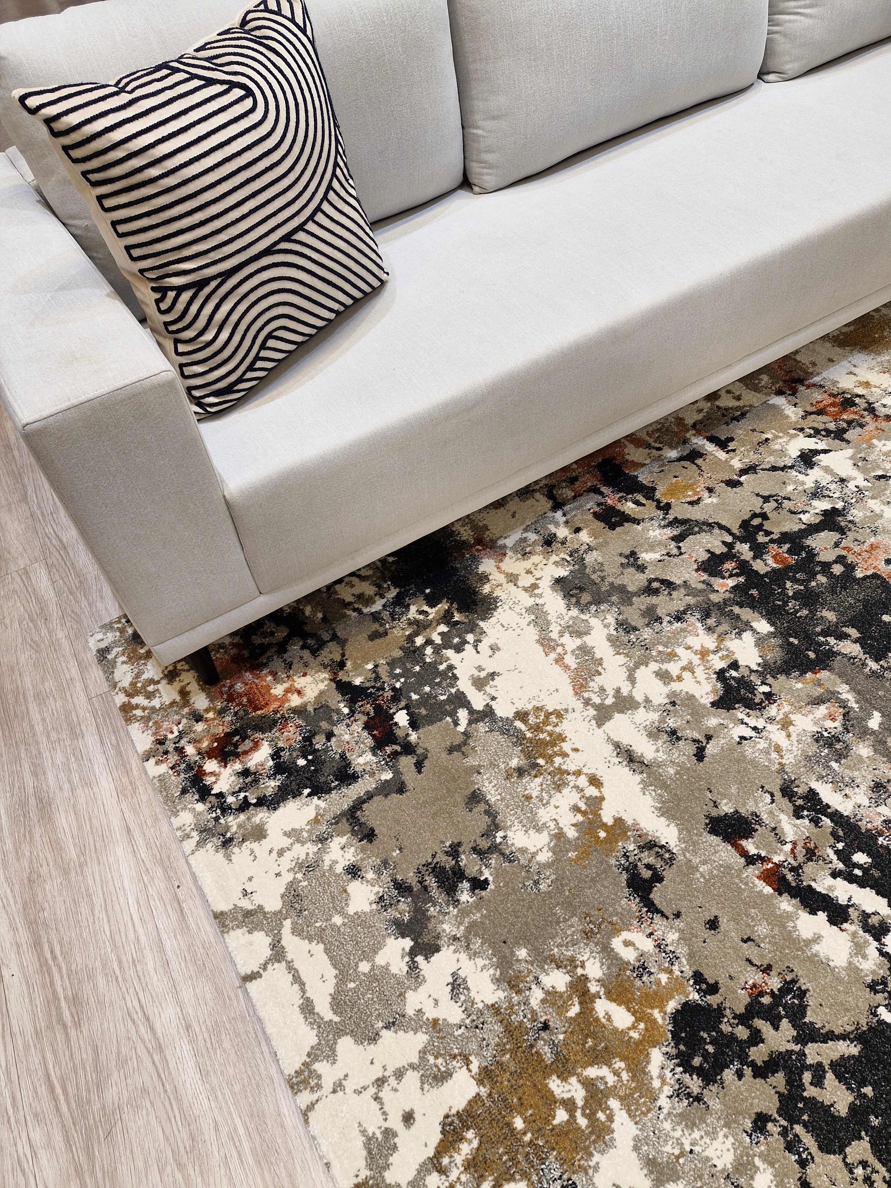 Tapete Egípcio Contemporâneo Multicolorido | 1 Milhão de Fios por m²