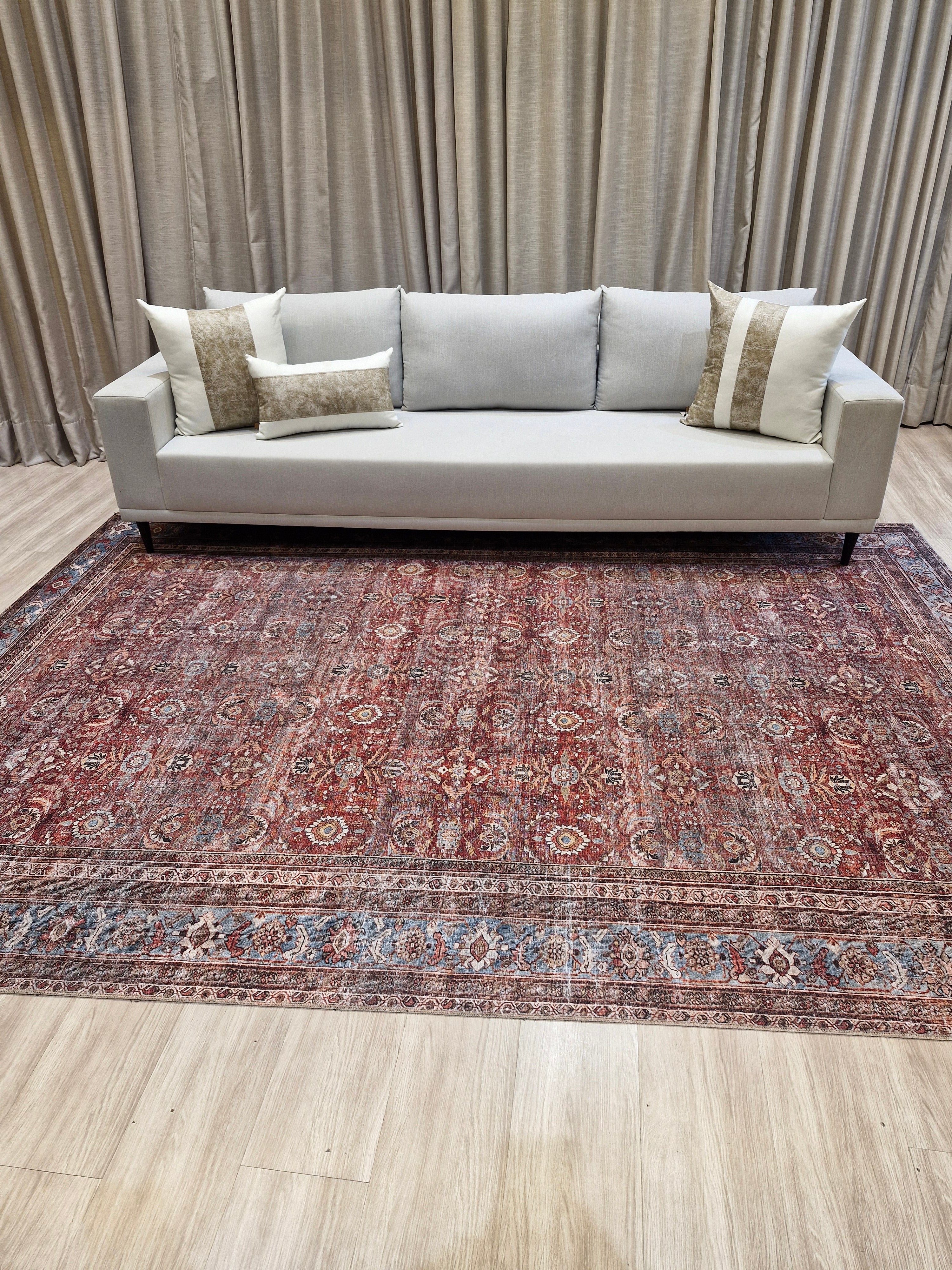 Tapete Egípcio Vintage Vermelho 41-42 | Coleção Reload | Importação Egito