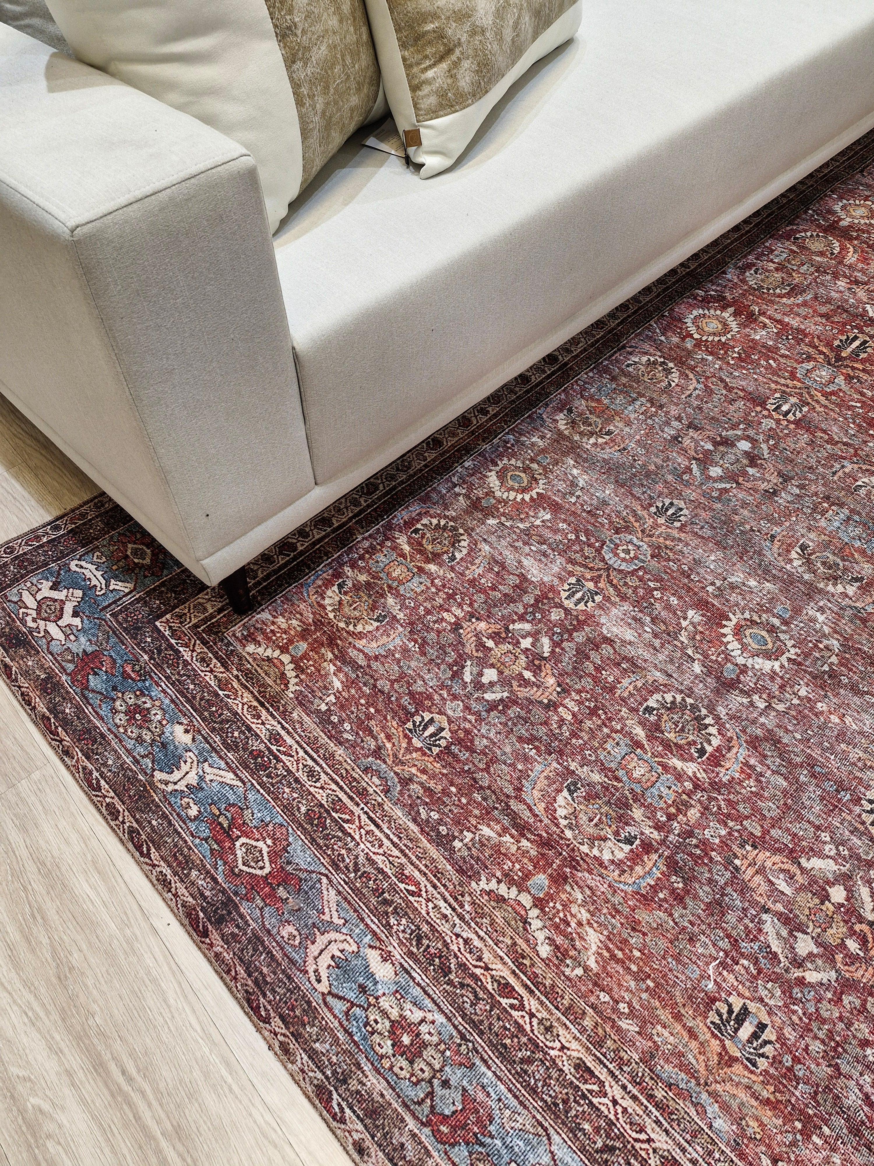 Tapete Egípcio Vintage Vermelho 41-42 | Coleção Reload | Importação Egito