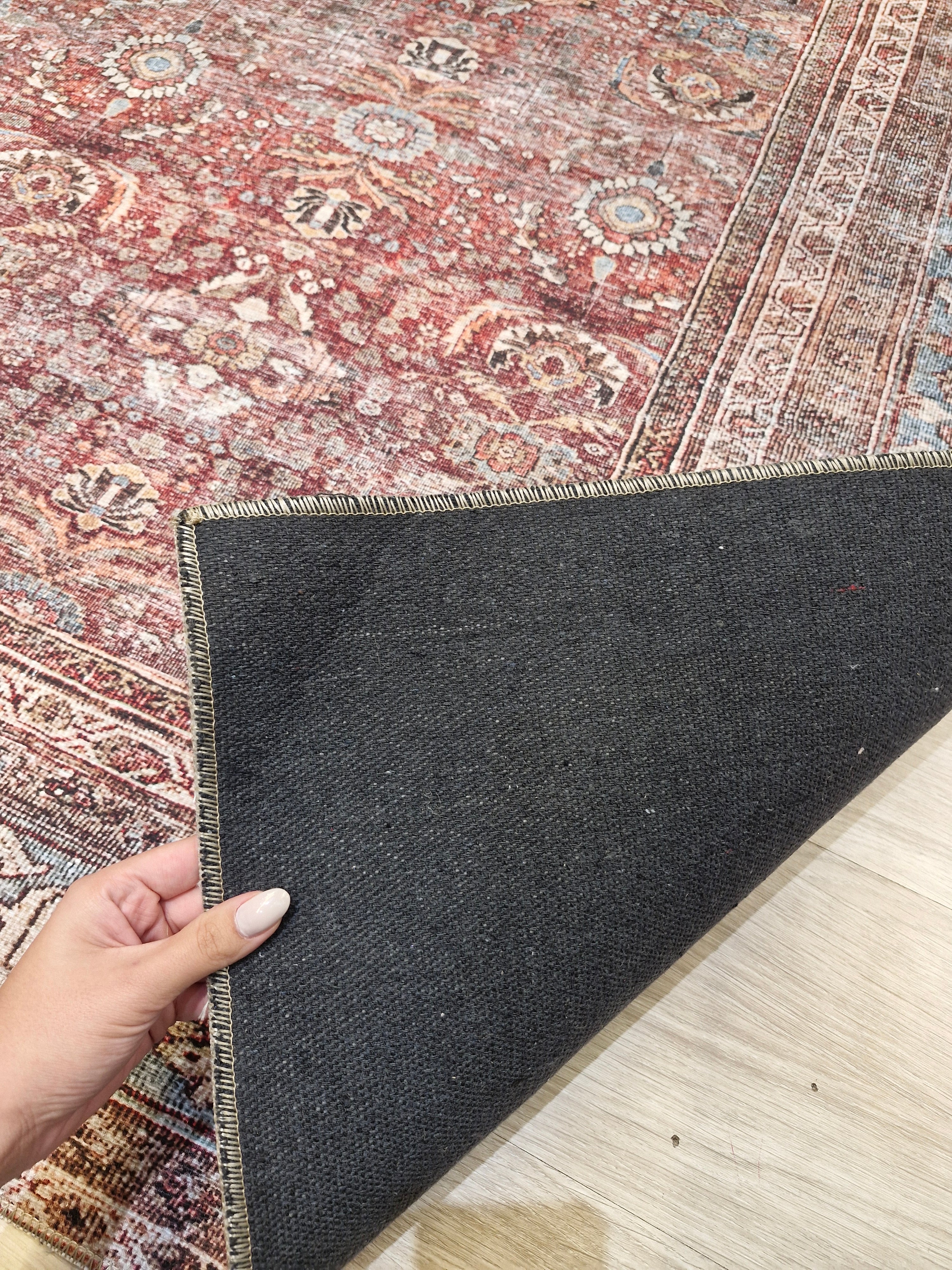 Tapete Egípcio Vintage Vermelho 41-42 | Coleção Reload | Importação Egito