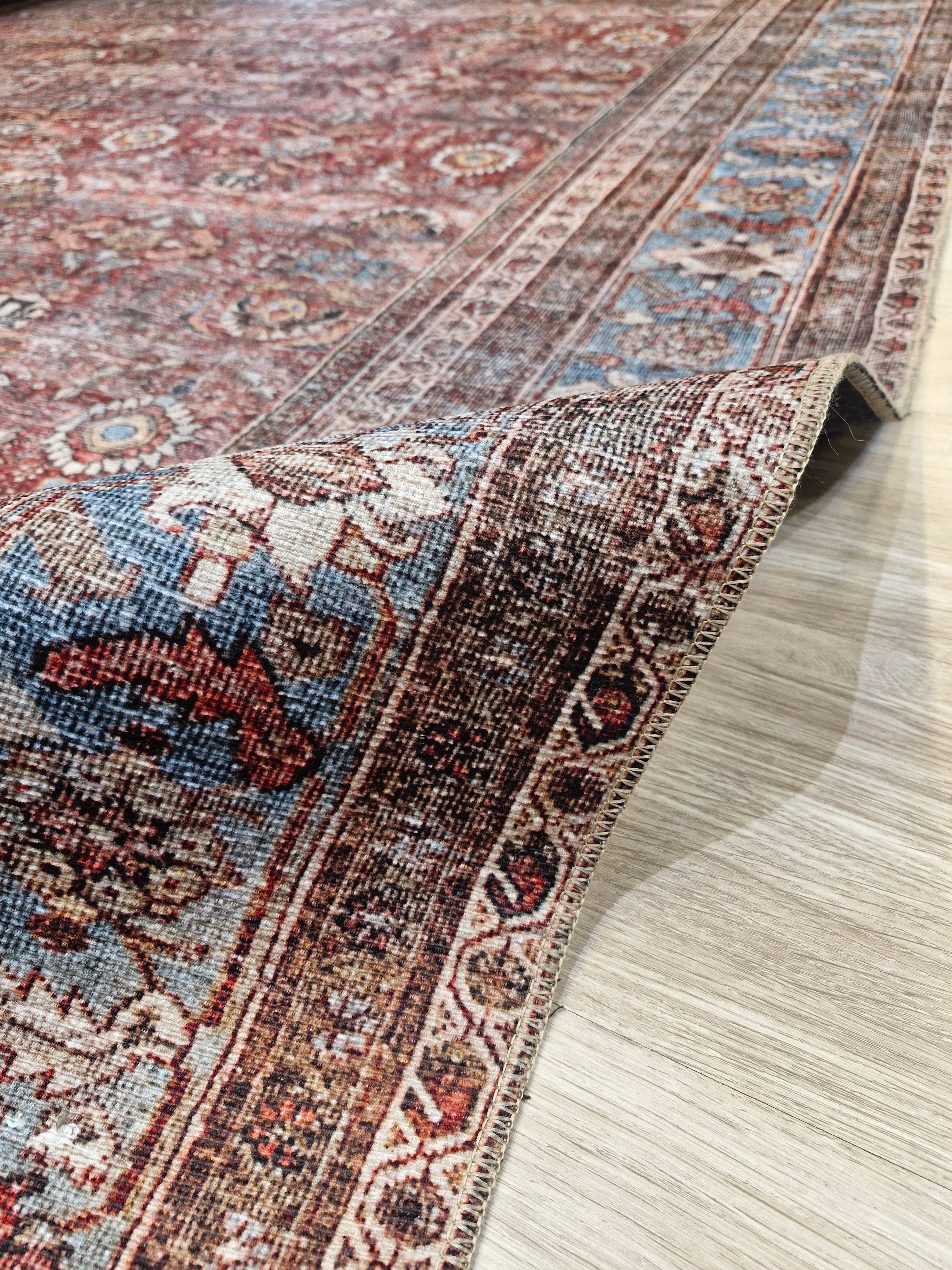 Tapete Egípcio Vintage Vermelho 41-42 | Coleção Reload | Importação Egito