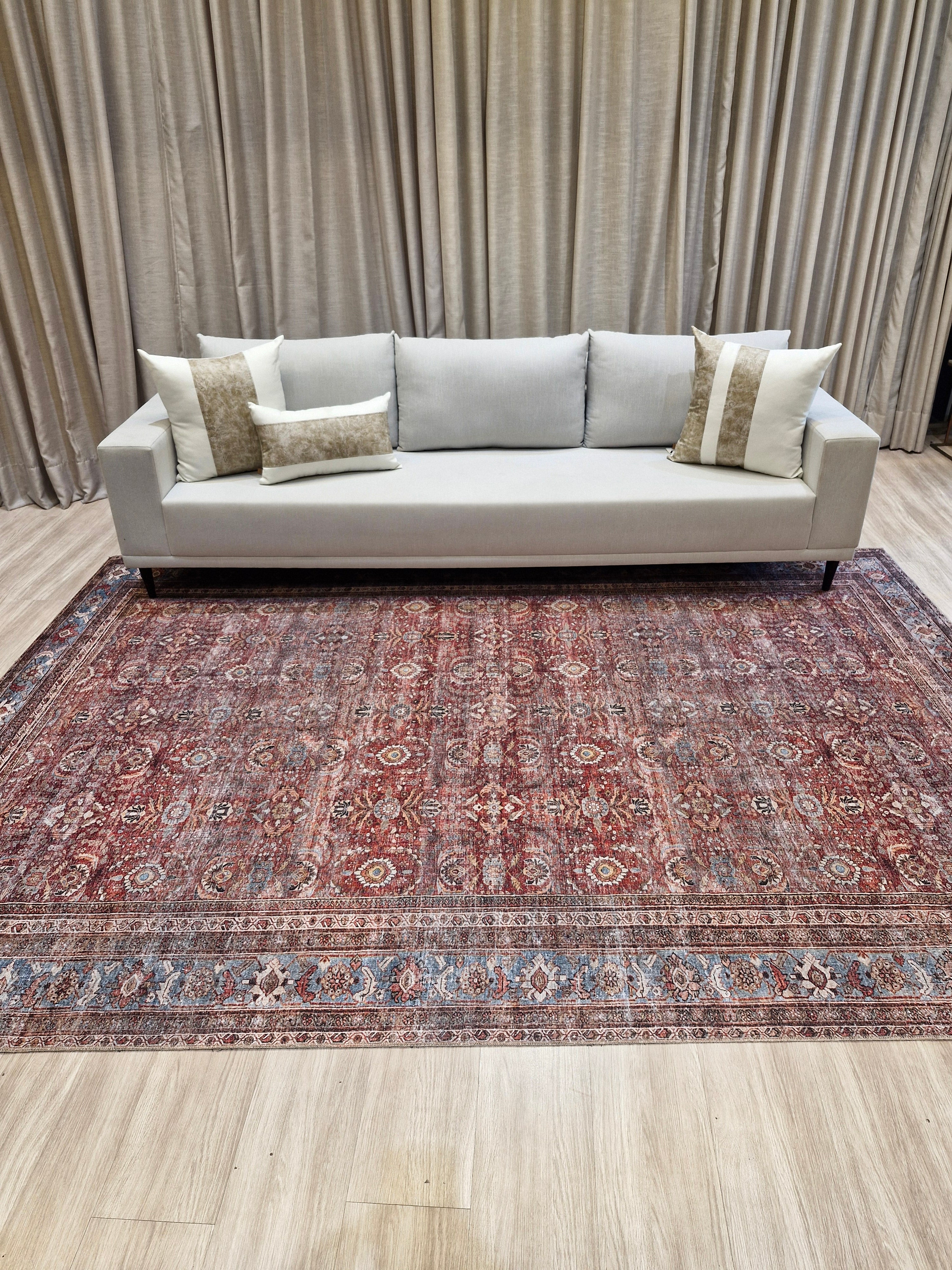 Tapete Egípcio Vintage Vermelho 41-42 | Coleção Reload | Importação Egito