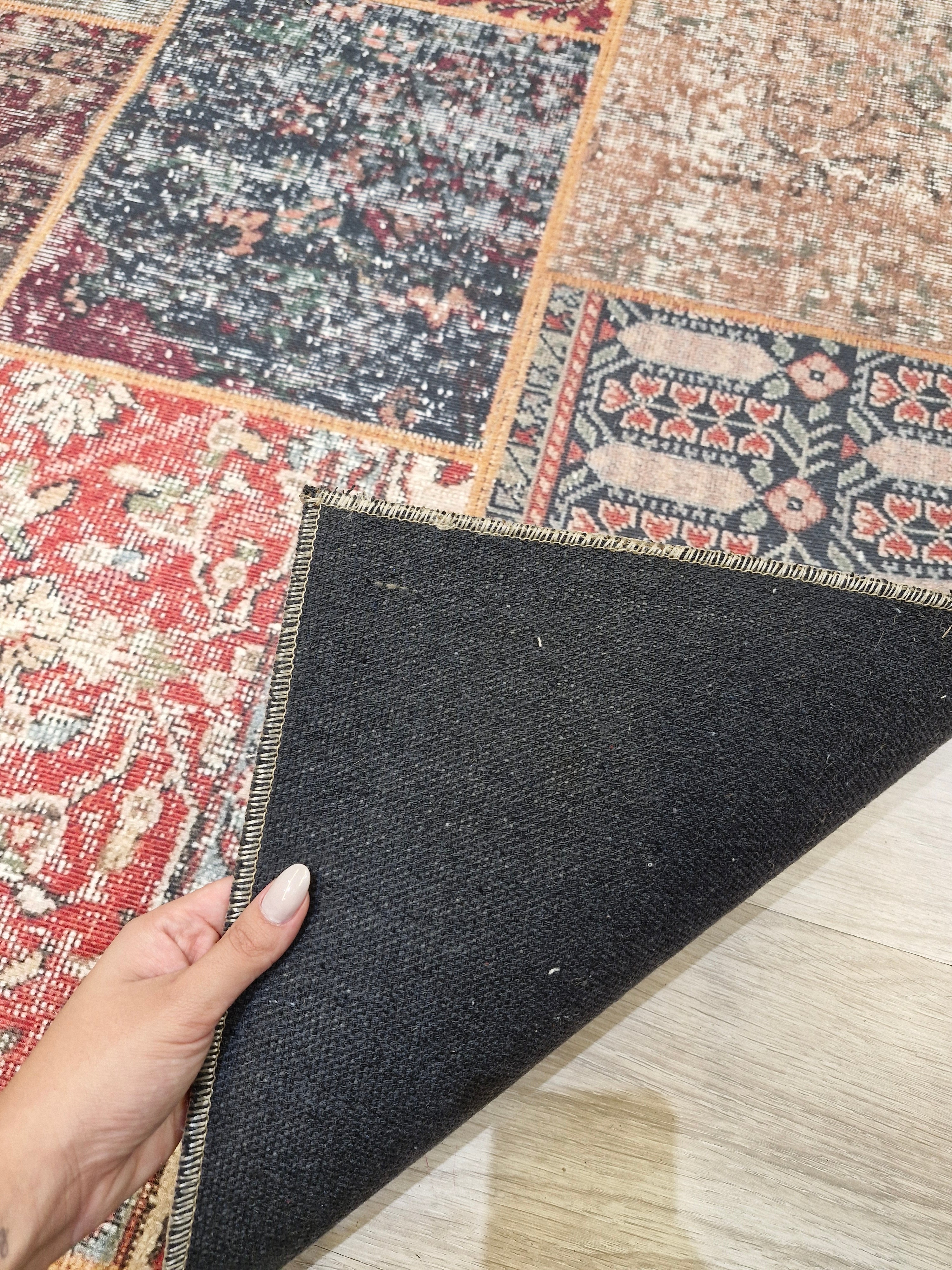 Tapete Egípcio Patchwork Multicolorido 10-20 | Coleção Reload | Importação Egito