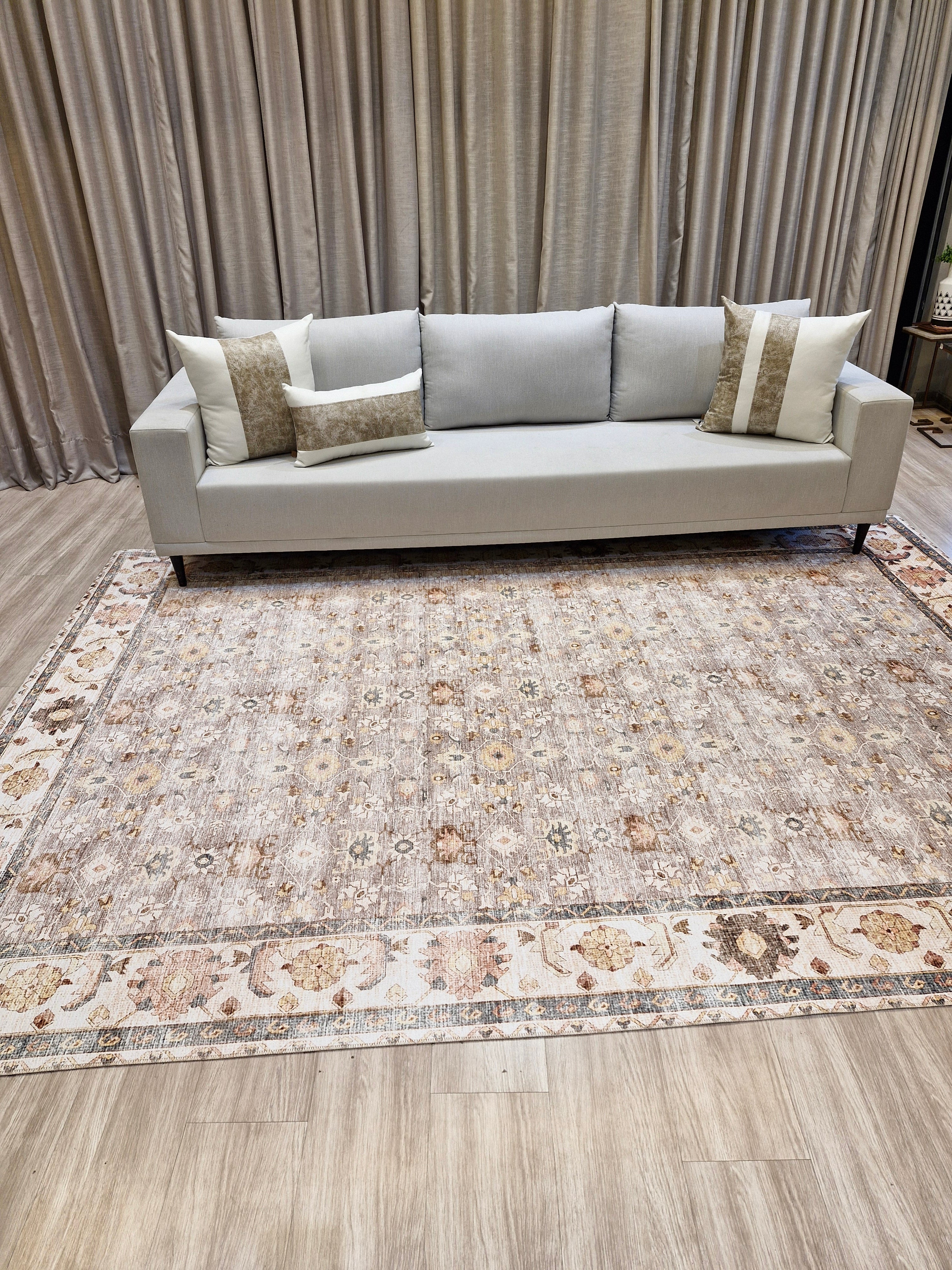 Tapete Egípcio Vintage Areia SG-01 | Coleção Reload | Importação Egito