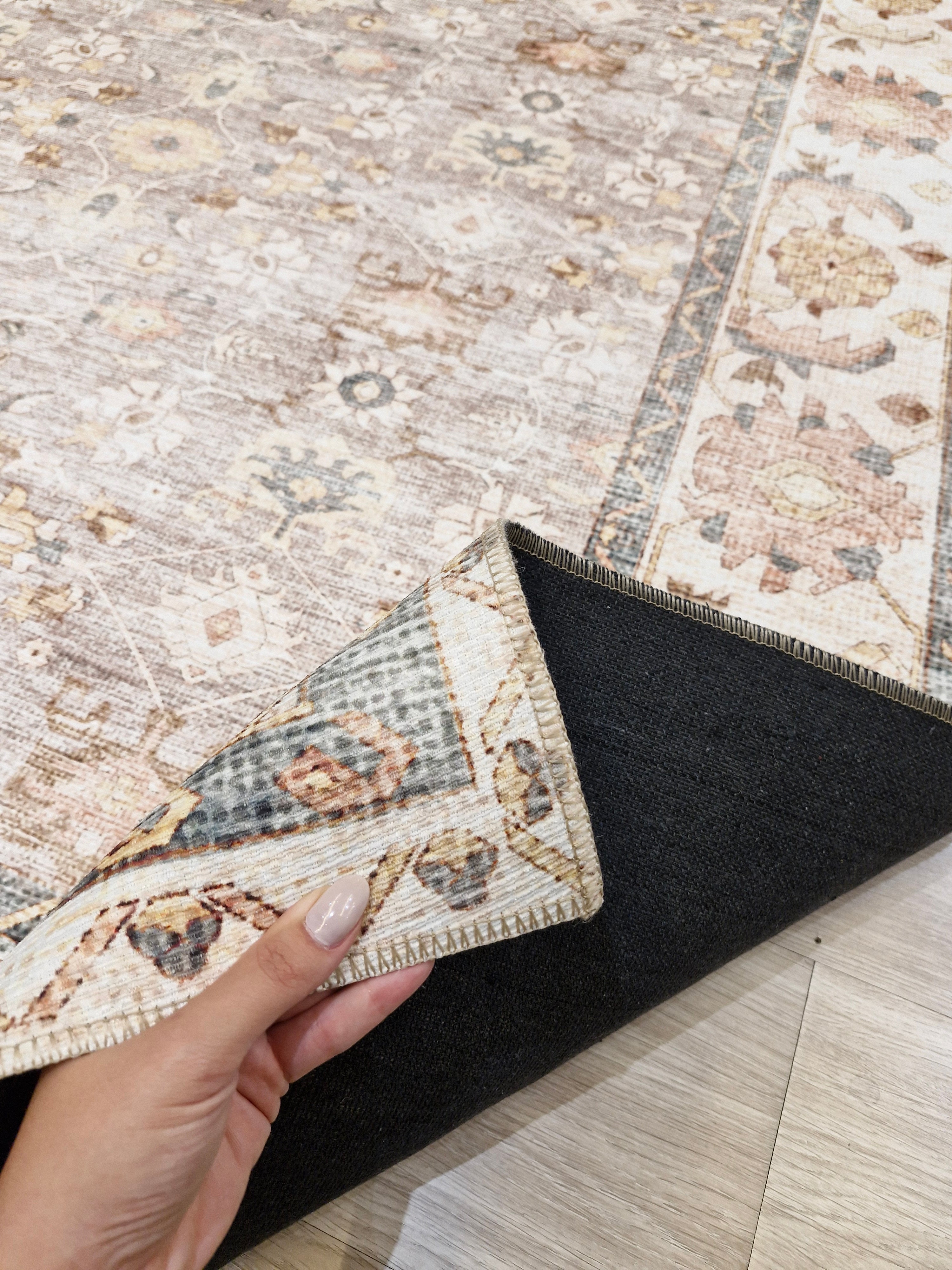 Tapete Egípcio Vintage Areia SG-01 | Coleção Reload | Importação Egito