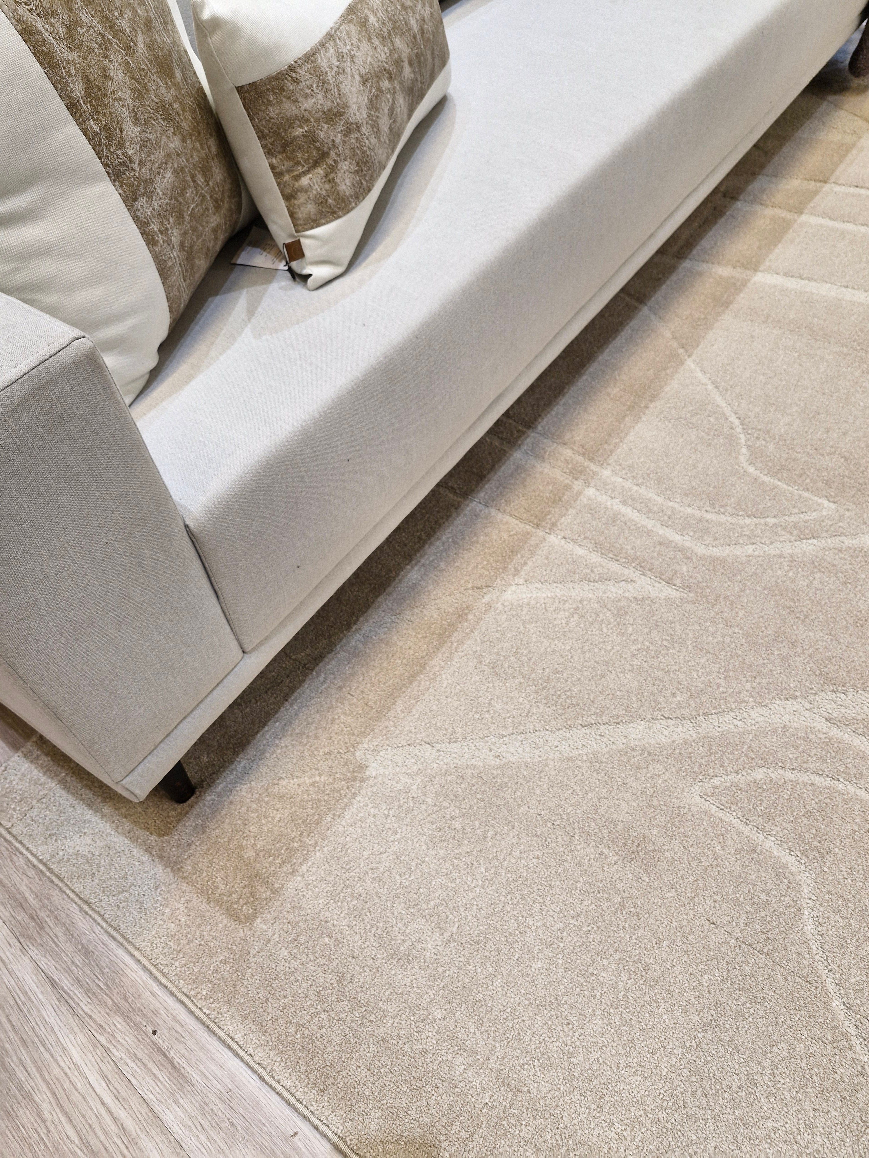 Tapete Turco Aury Bege | Importação Turquia