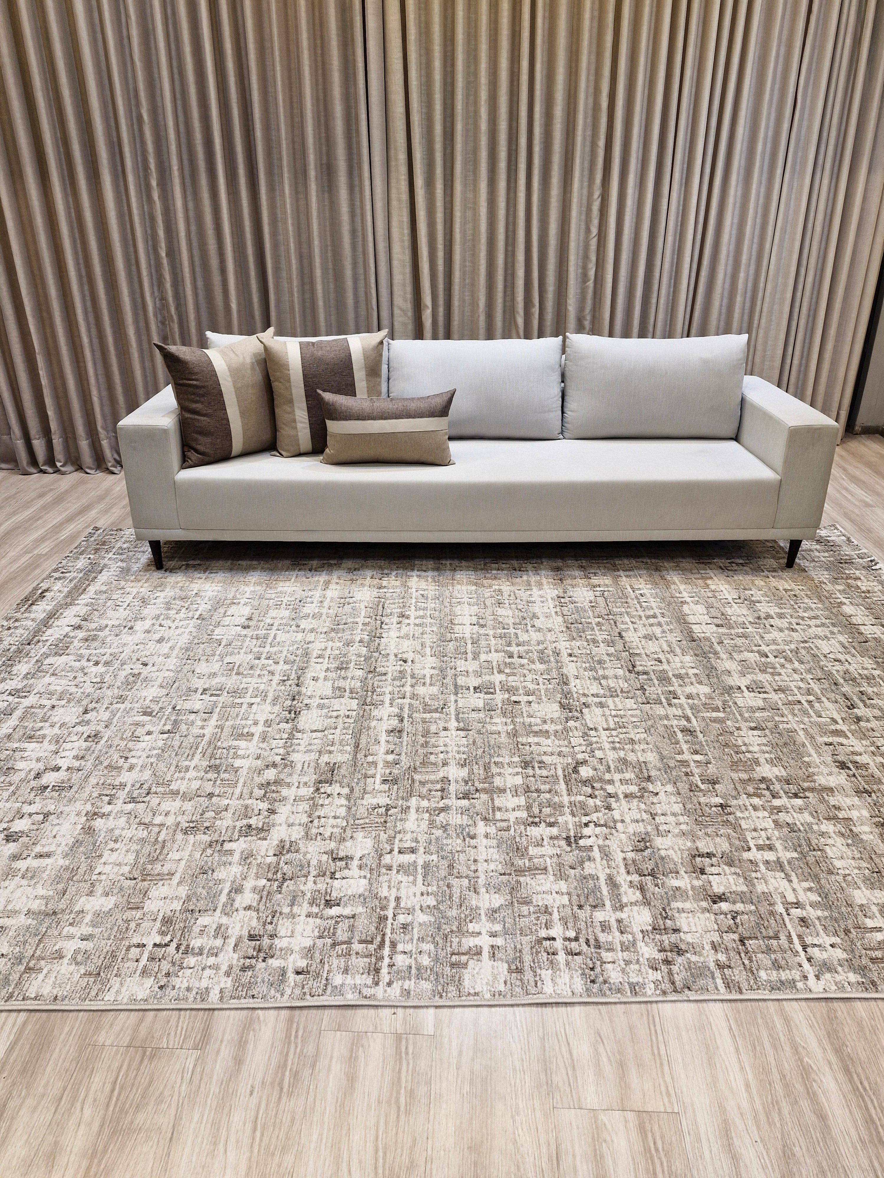 Tapete Egípcio Abstrato Algar014D | Importação Egito