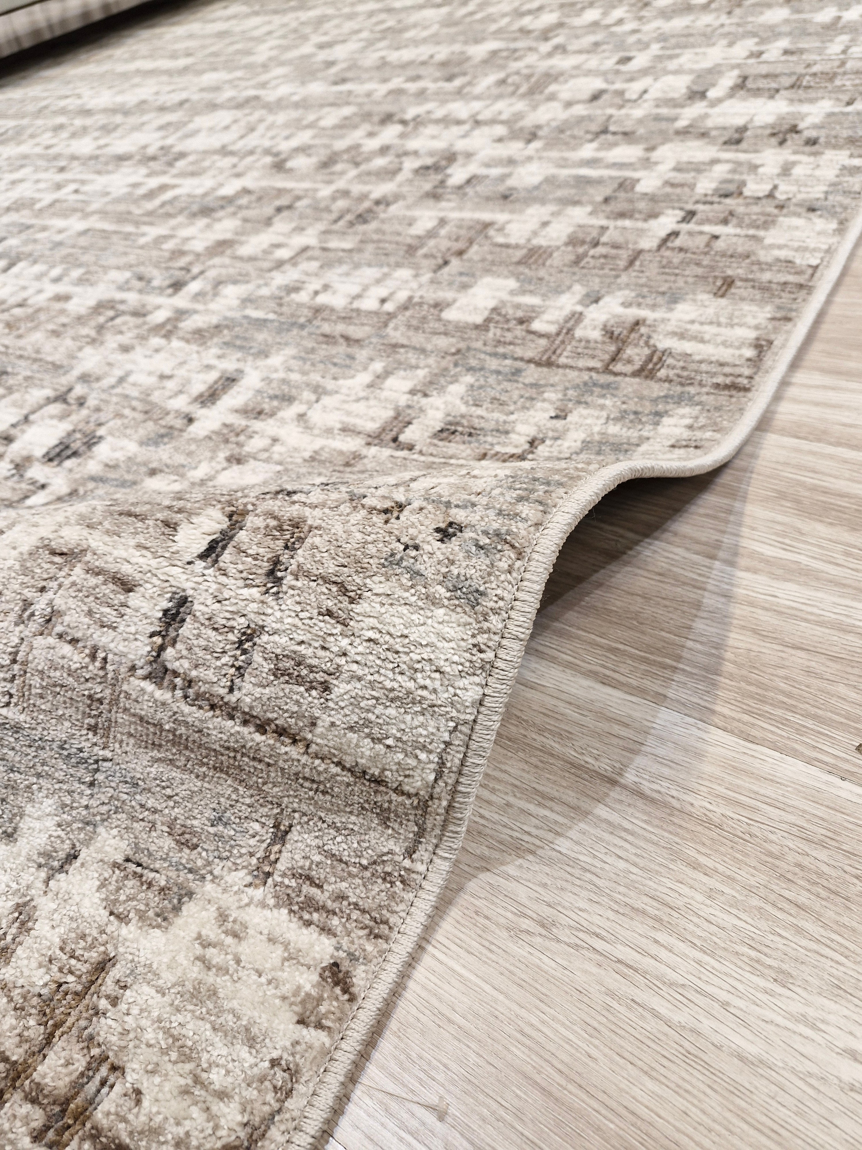 Tapete Egípcio Abstrato Algar014D | Importação Egito