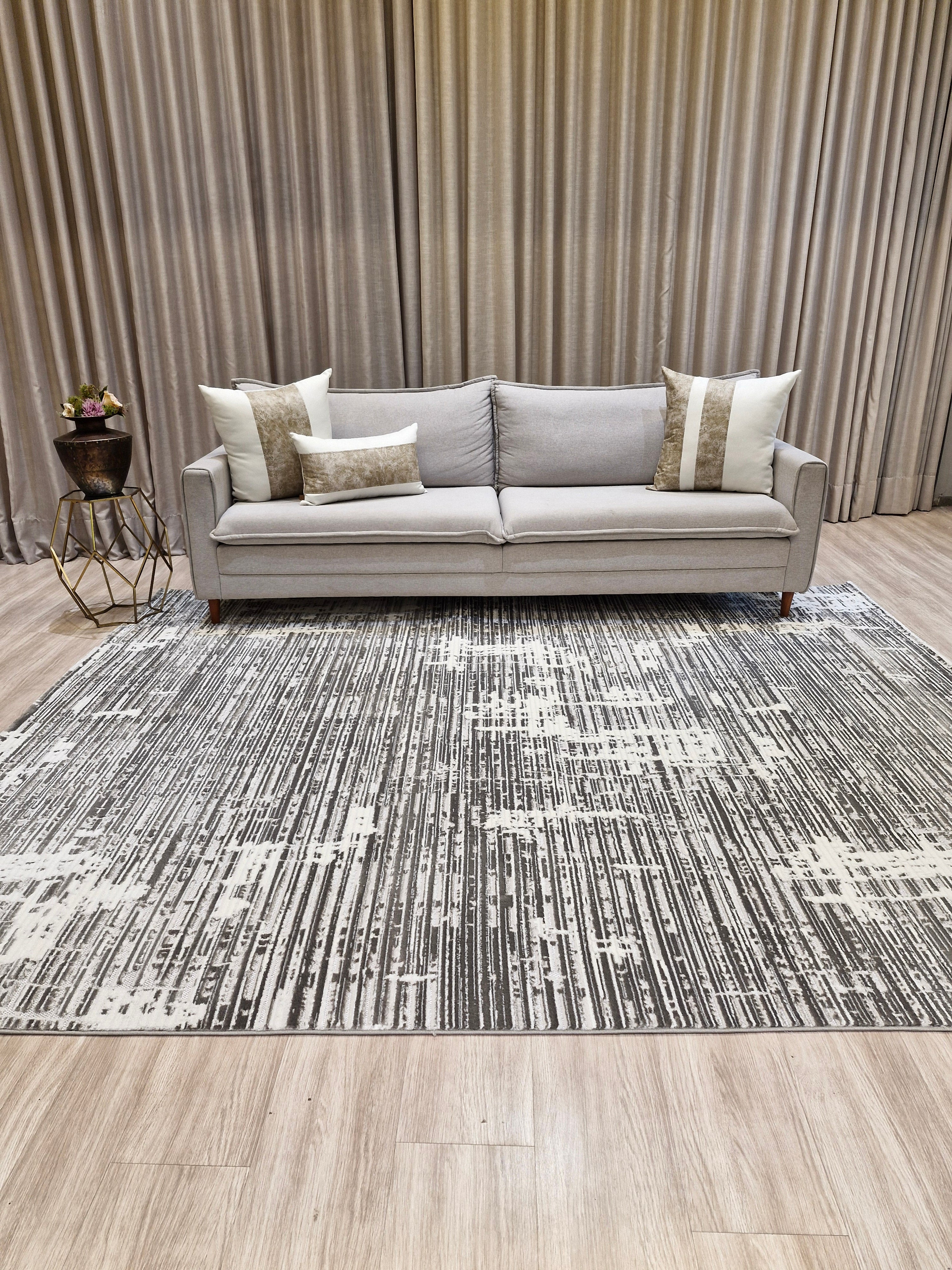 Tapete Turco Lya 1088 Grey | Coleção Lya | Peça Única