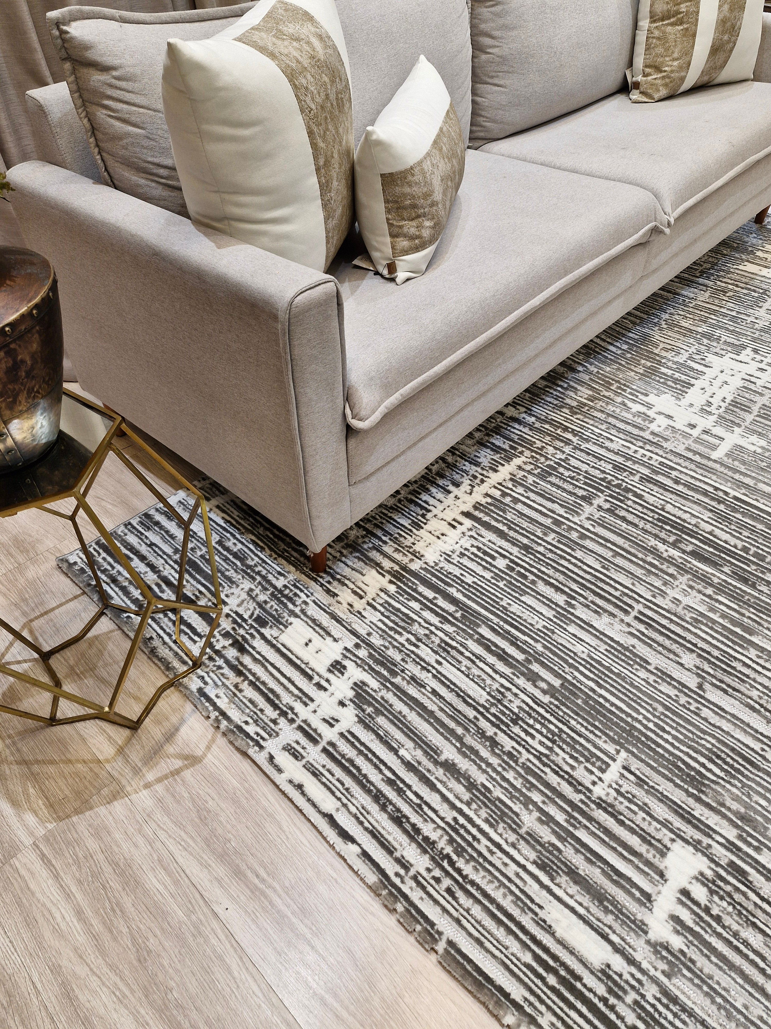 Tapete Turco Lya 1088 Grey | Coleção Lya | Peça Única