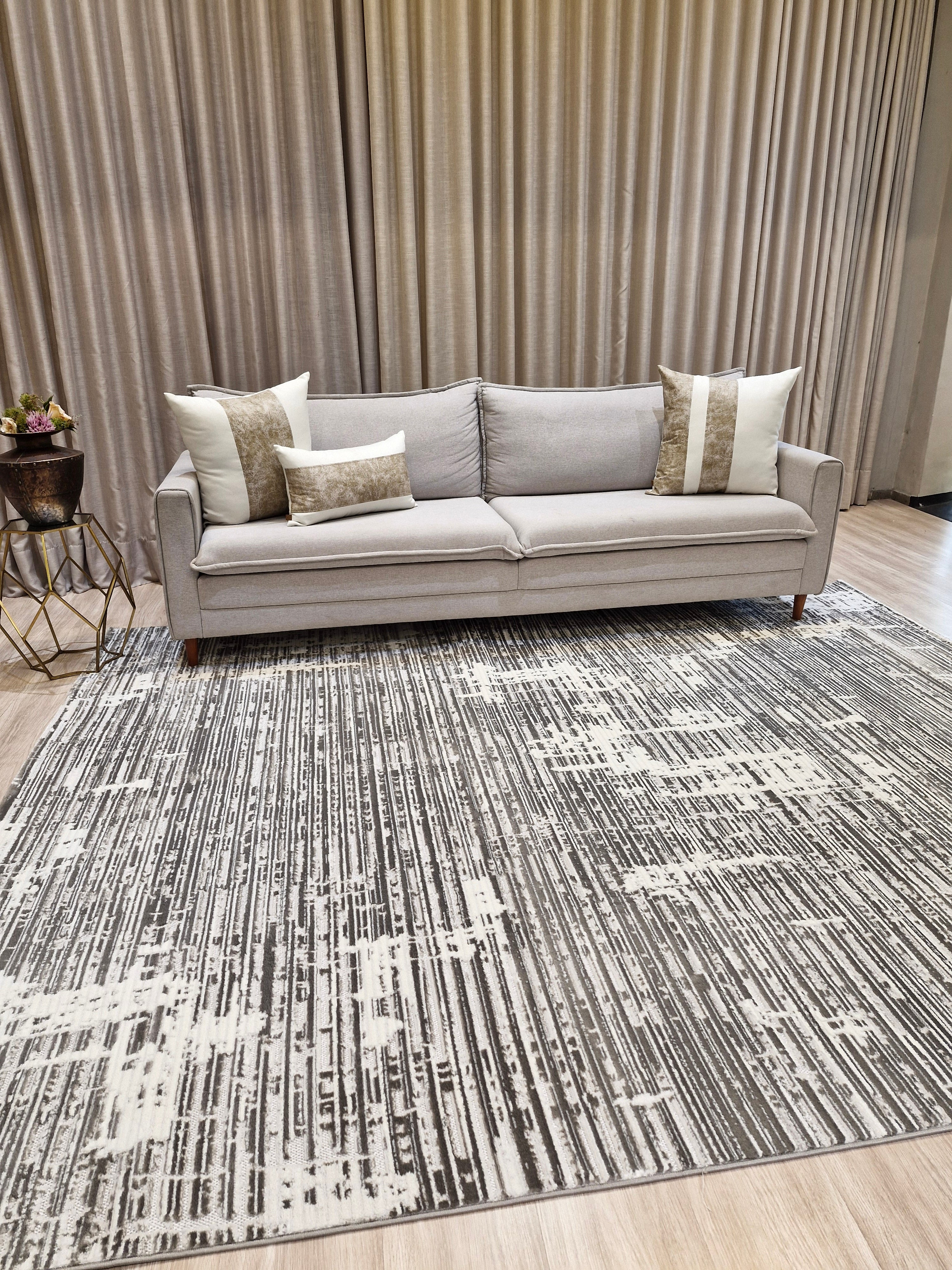 Tapete Turco Lya 1088 Grey | Coleção Lya | Peça Única
