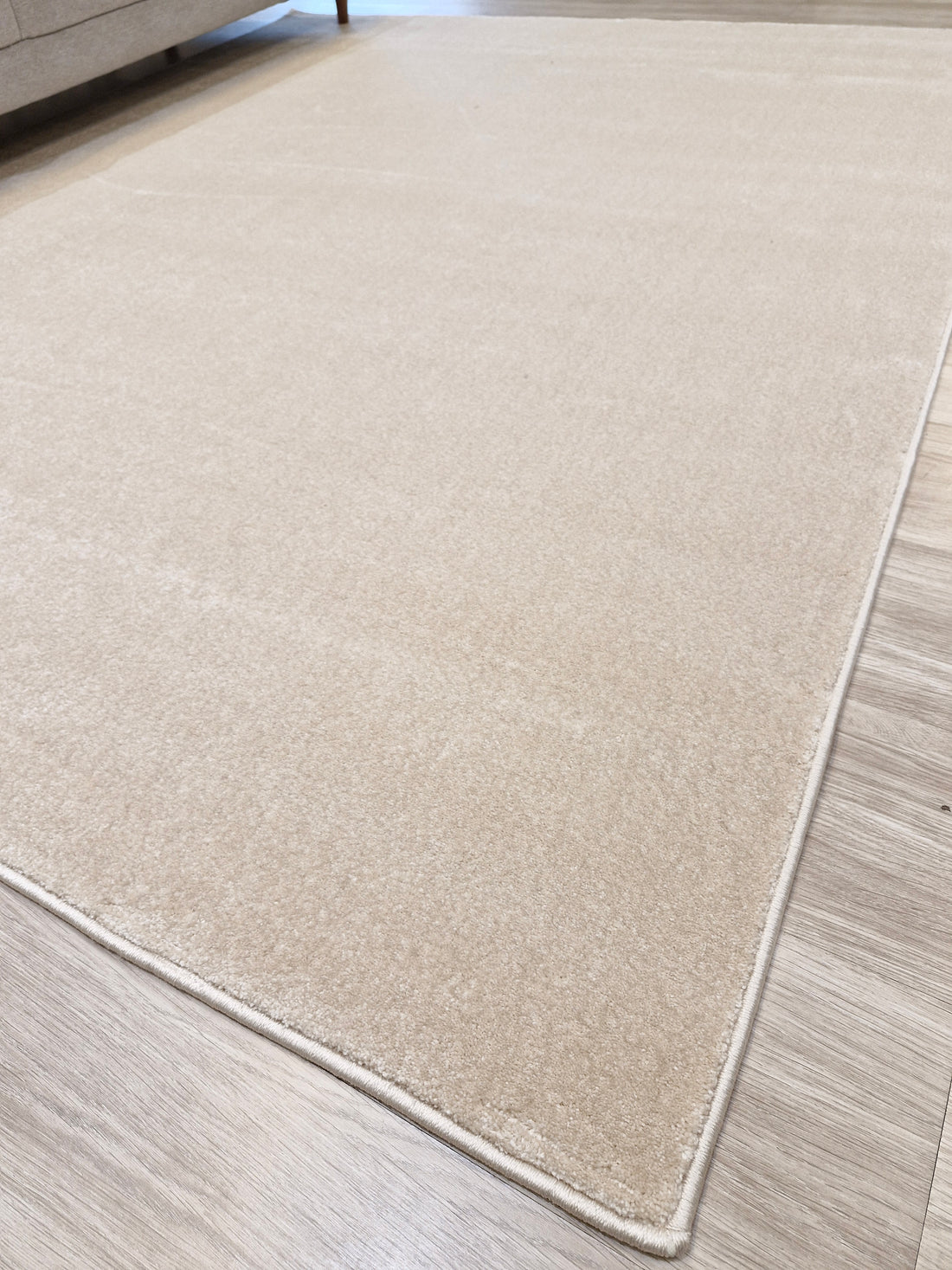 Tapete Impermeável Bege Casablan | Tapete Sob Medida