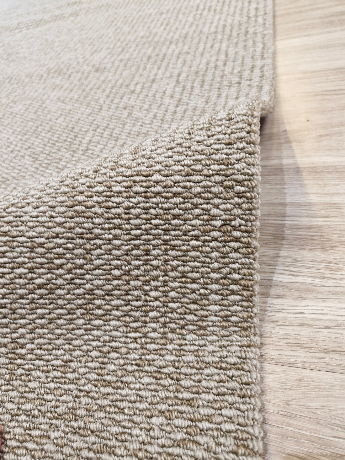 Tapete Turco Ire Bege Boucle | Tapete Sob Medida