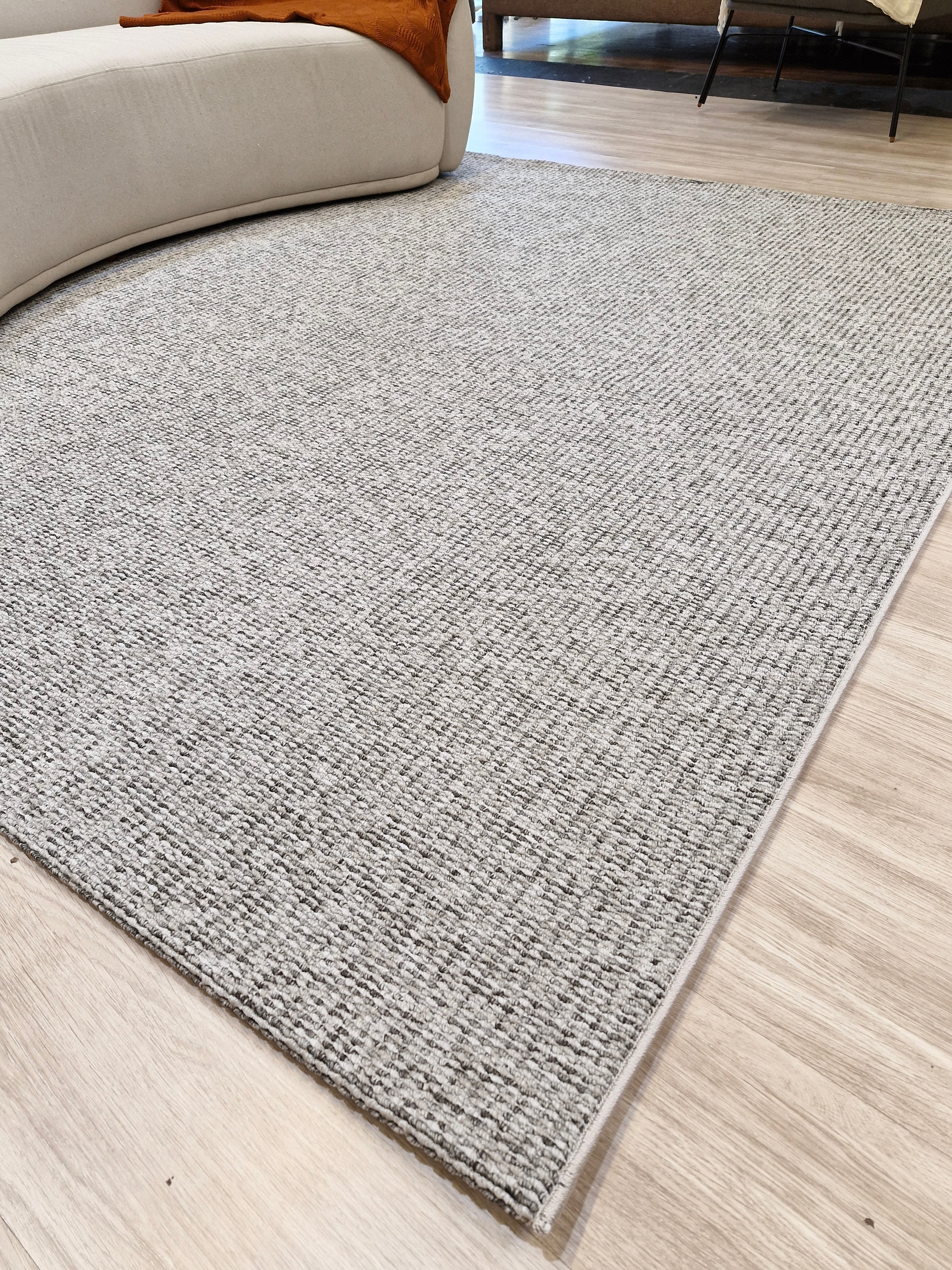 Tapete Turco Ire Cinza Boucle | Tapete Sob Medida