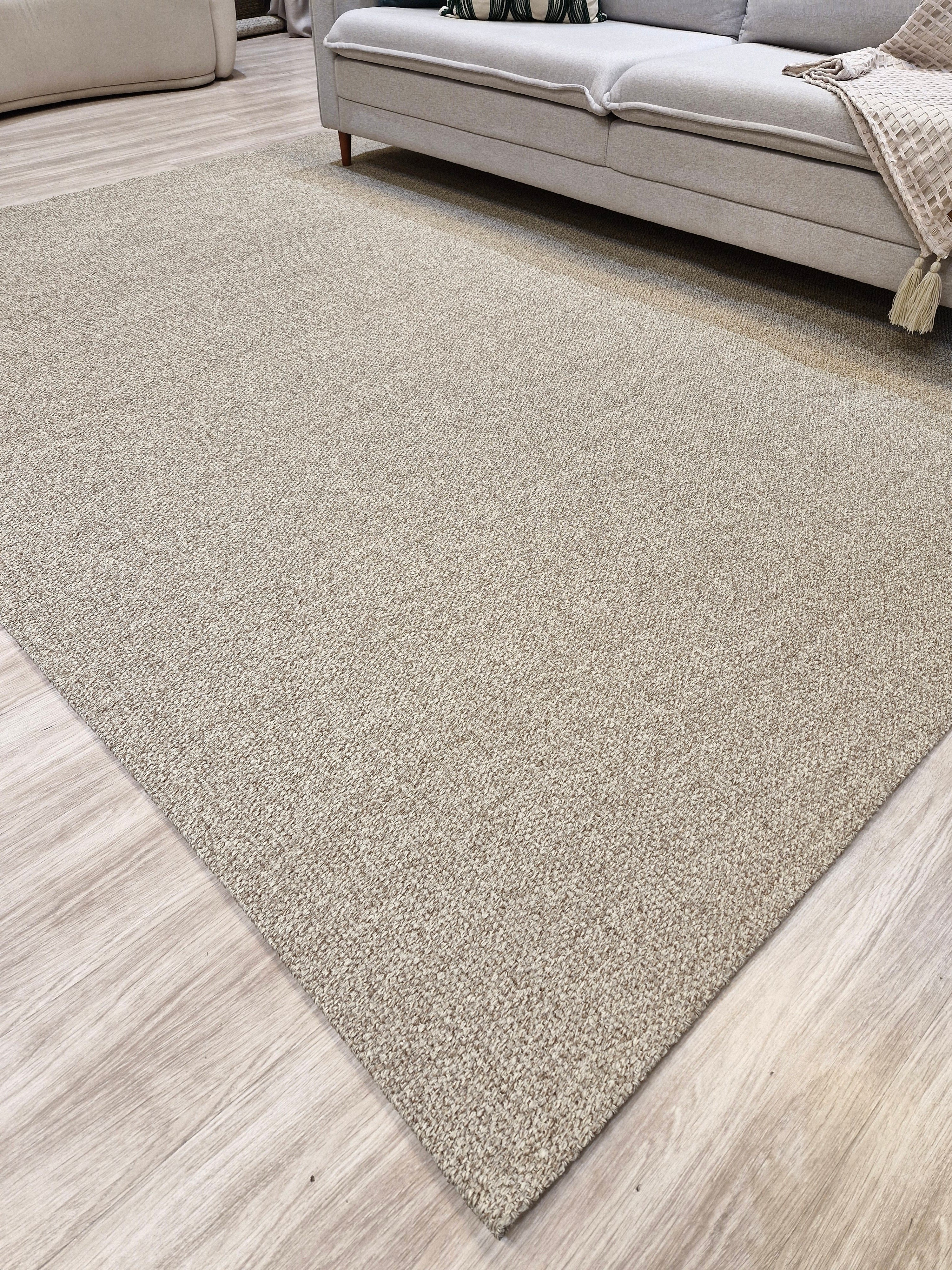 Tapete Em Sisal Natural Antiderrapante Cor Natural 02 | Tapete Feito Sob Encomenda