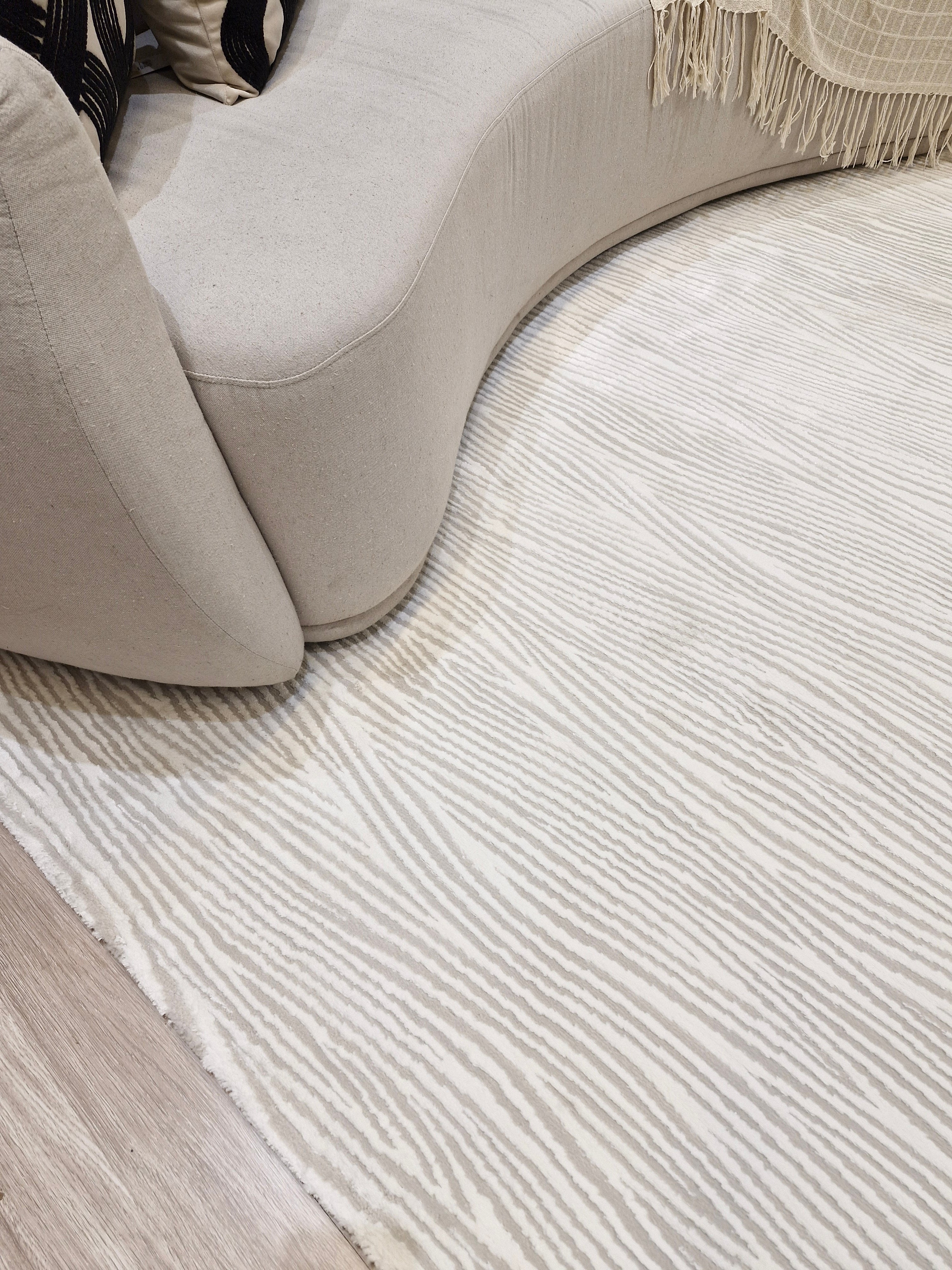 Tapete Turco Sofisticado 05 Cream Bege | Feito Sob Medida