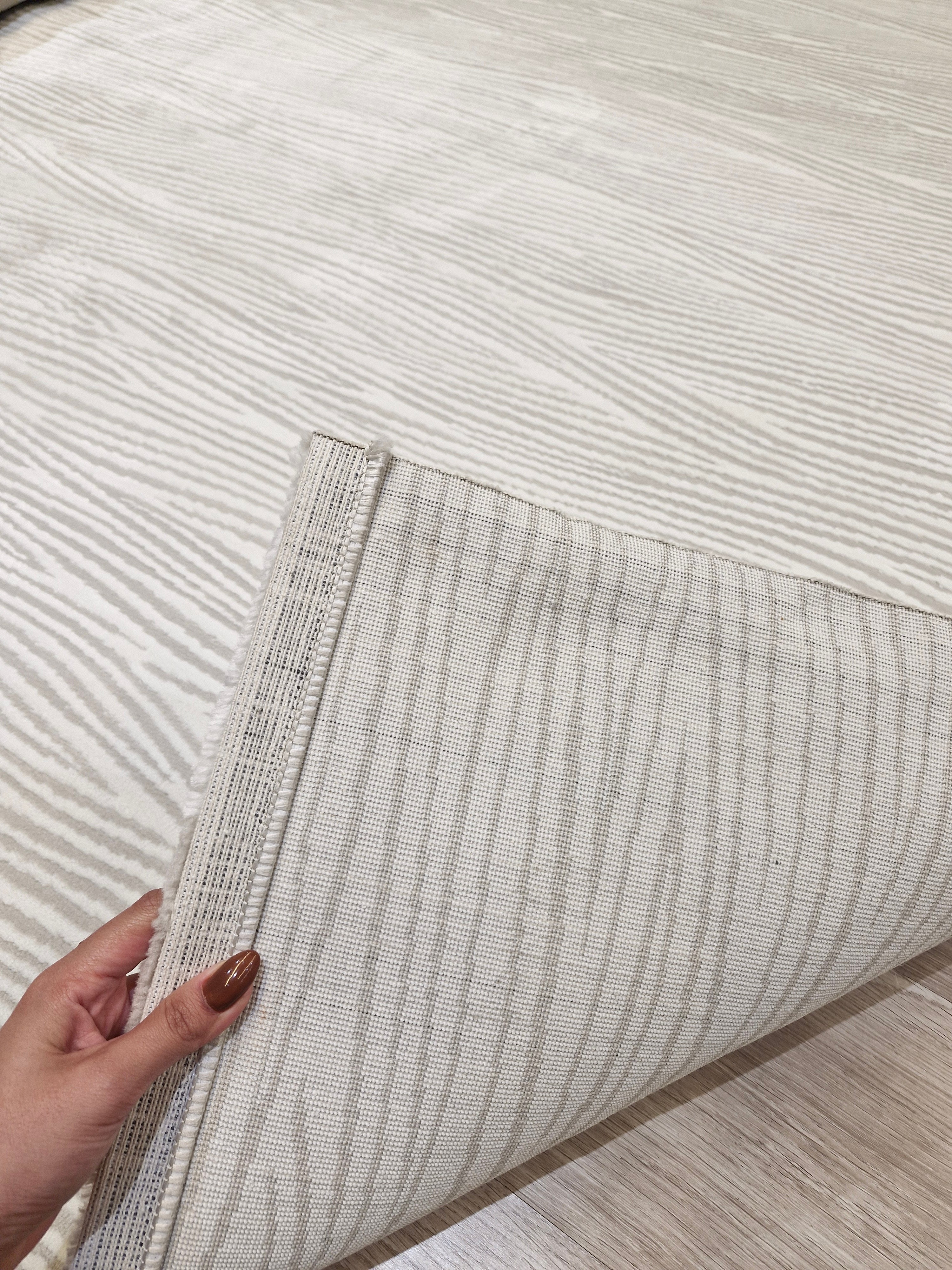 Tapete Turco Sofisticado 05 Cream Bege | Feito Sob Medida