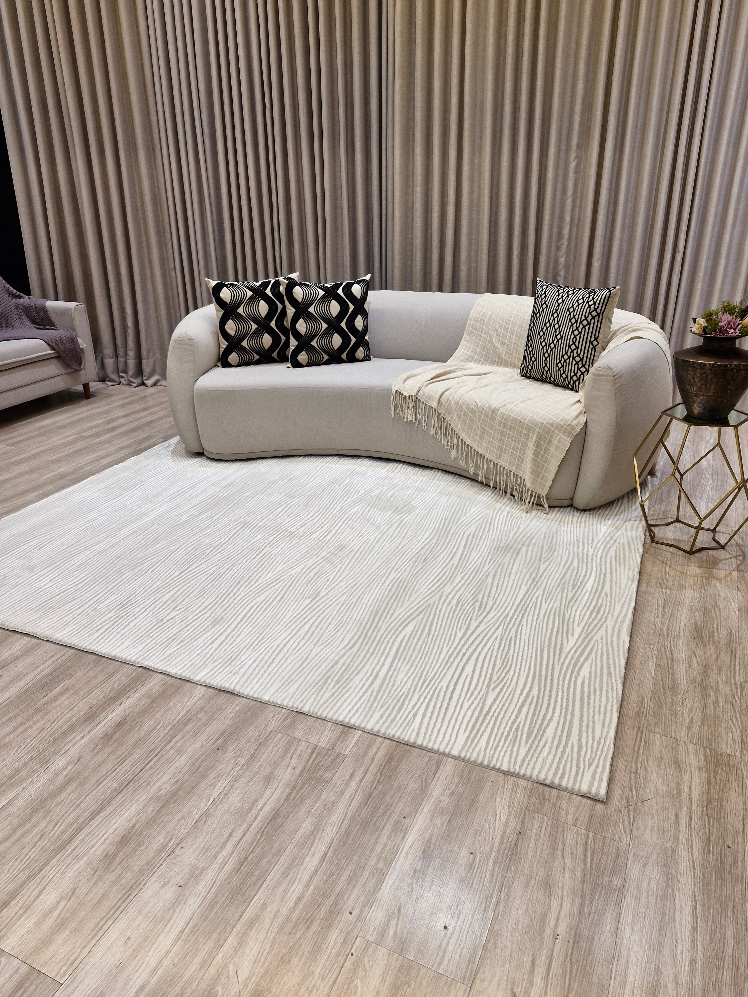 Tapete Turco Sofisticado 05 Cream Bege | Feito Sob Medida
