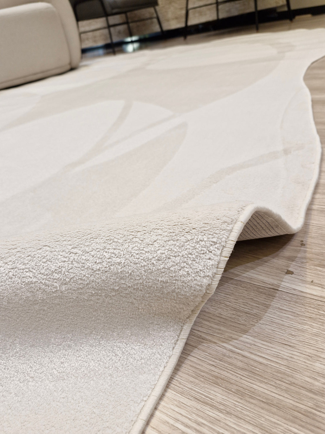 Tapete Orgânico Cream Off White G57C | Importação Turquia Orgânico