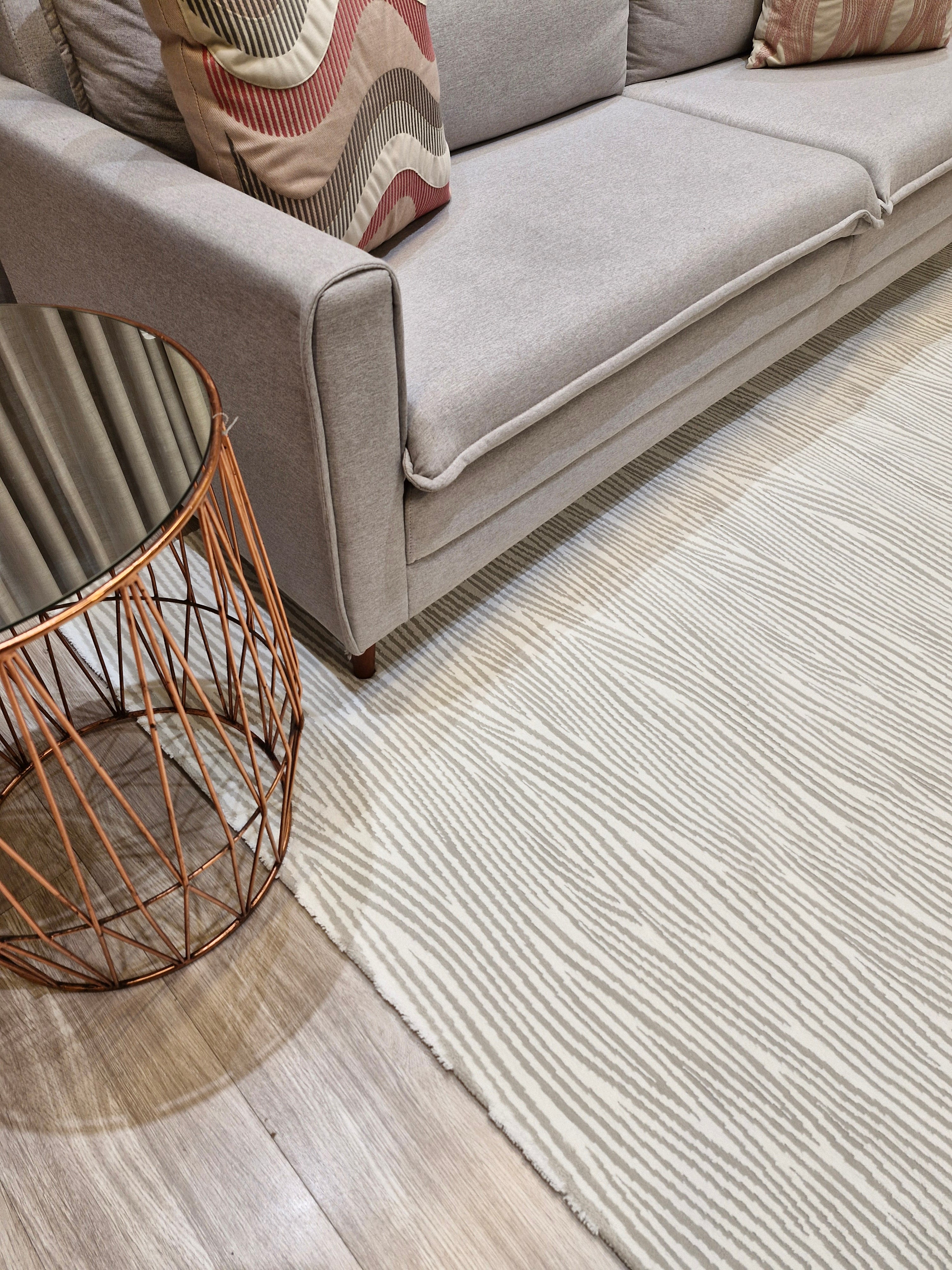 Tapete Turco Sofit 05 Cream Bege | Feito Sob Medida E Tamanho Padrão