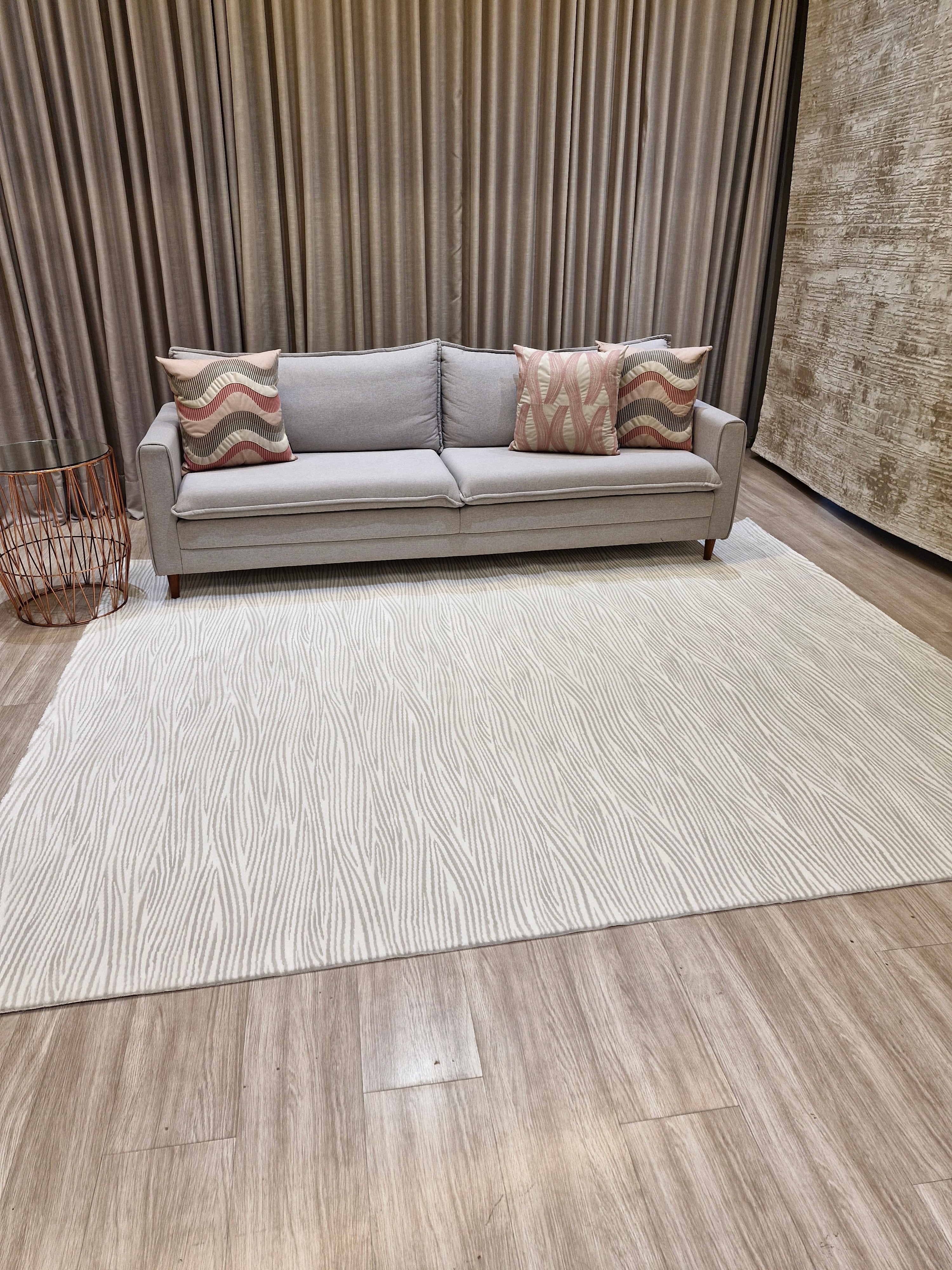Tapete Turco Sofit 05 Cream Bege | Feito Sob Medida E Tamanho Padrão