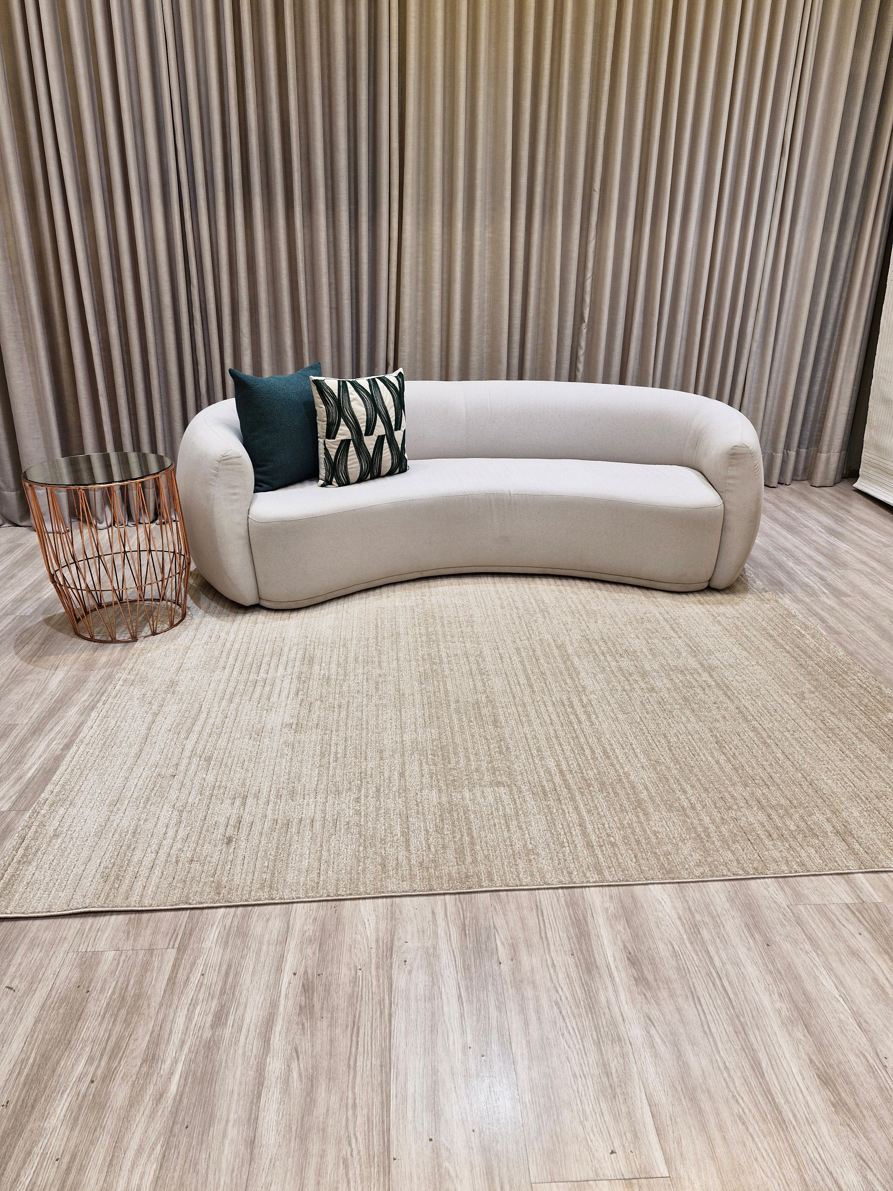 Tapete Turco Ani 58 Creme Cotton Textura Suave – Design Clean