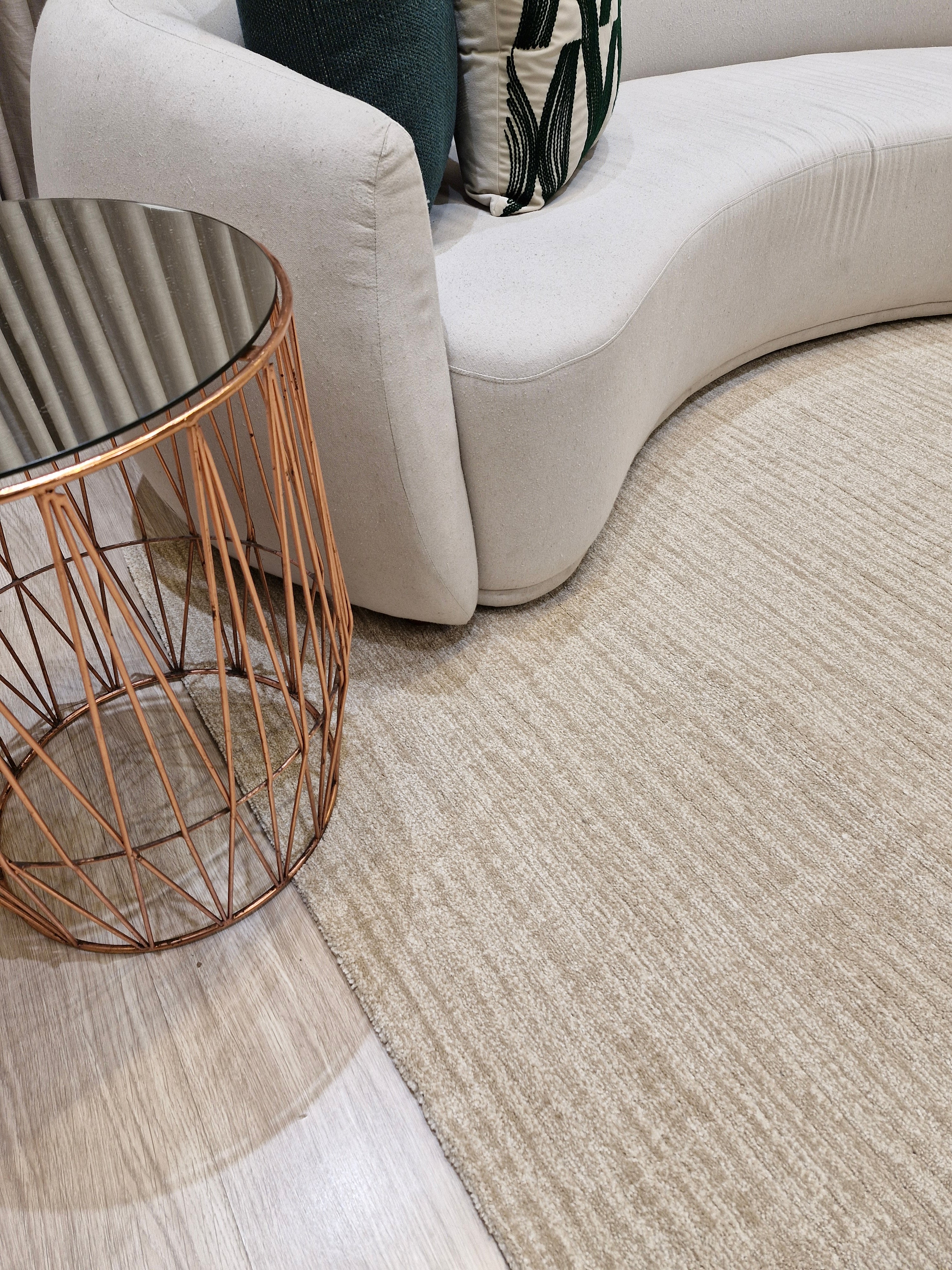 Tapete Turco Ani 58 Creme Cotton Textura Suave – Design Clean