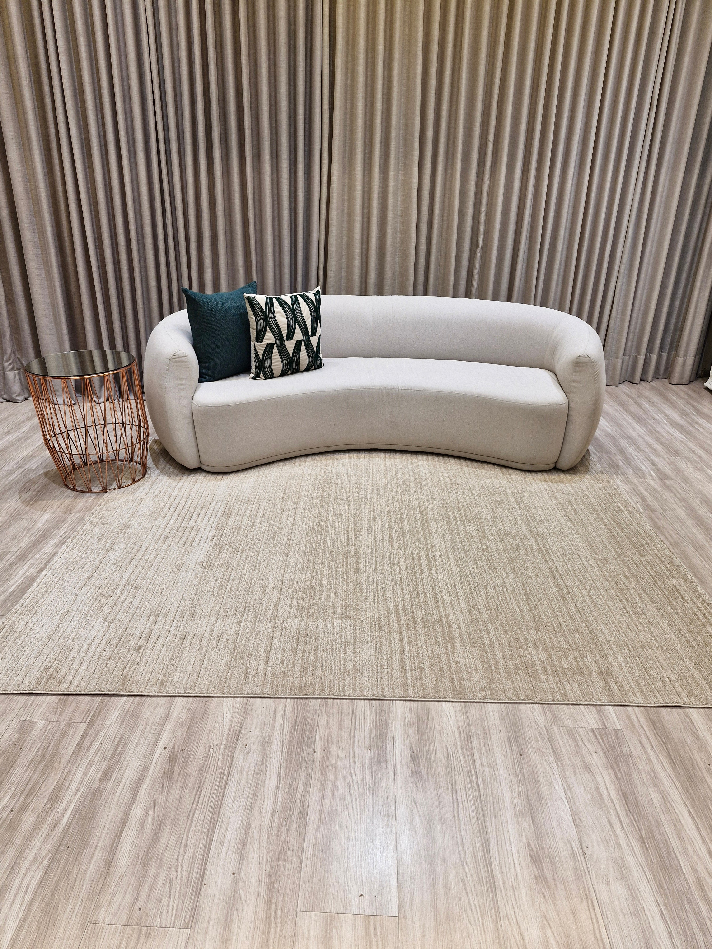 Tapete Turco Ani 58 Creme Cotton Textura Suave – Design Clean