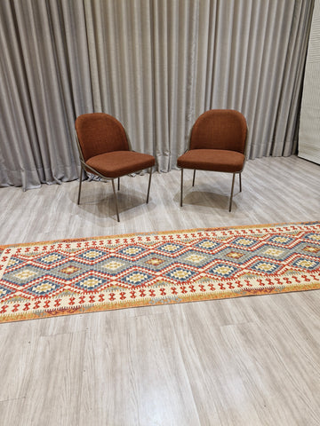 Passadeira Kilim Trama Étnica 080x250  | Design Geométrico 1008