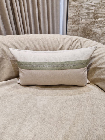 Almofada Boucler Verde Claro Decorativa 35cmX58cm