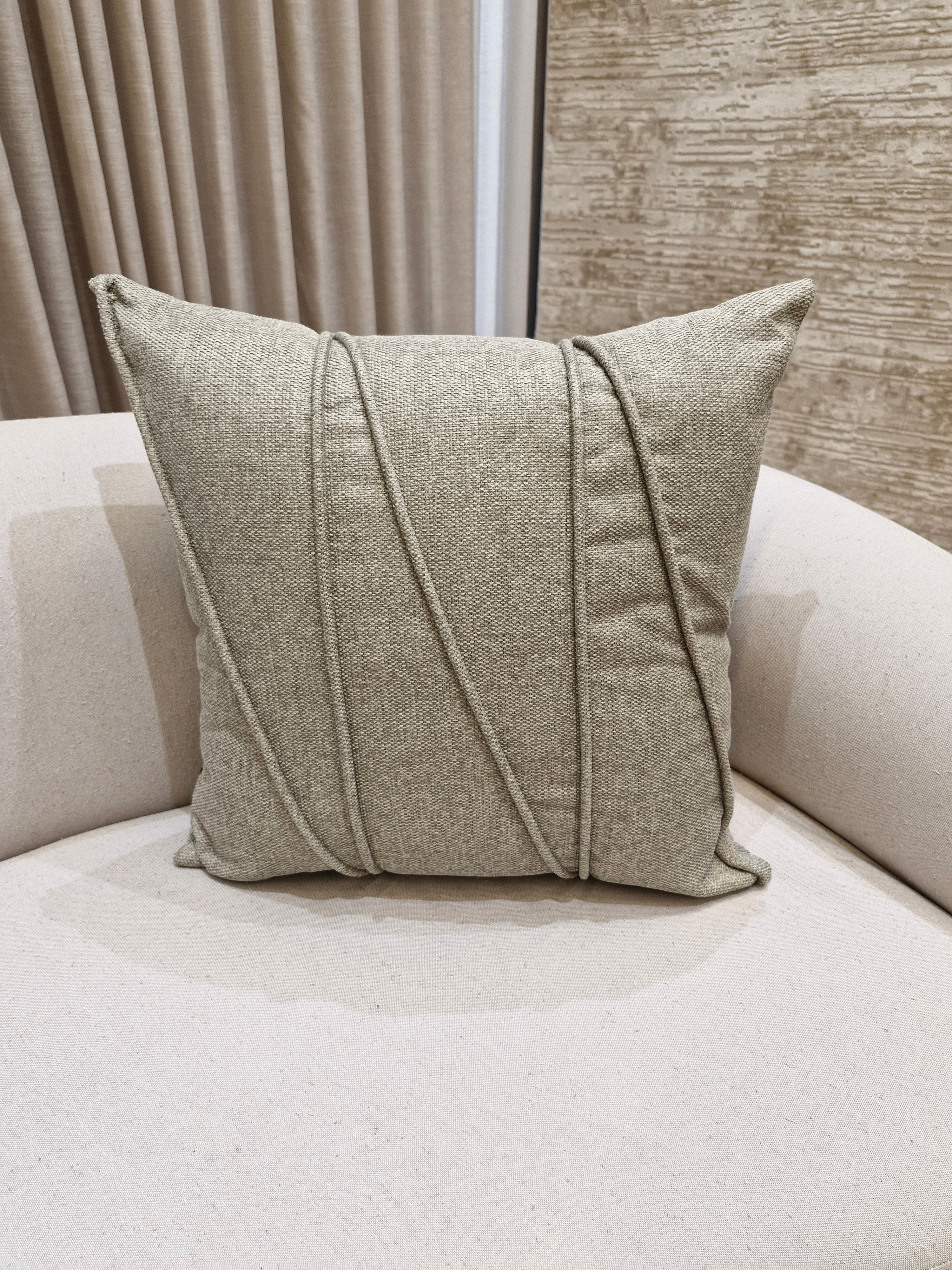 Almofada Decorativa em Tecido Verde  55cmX55cm