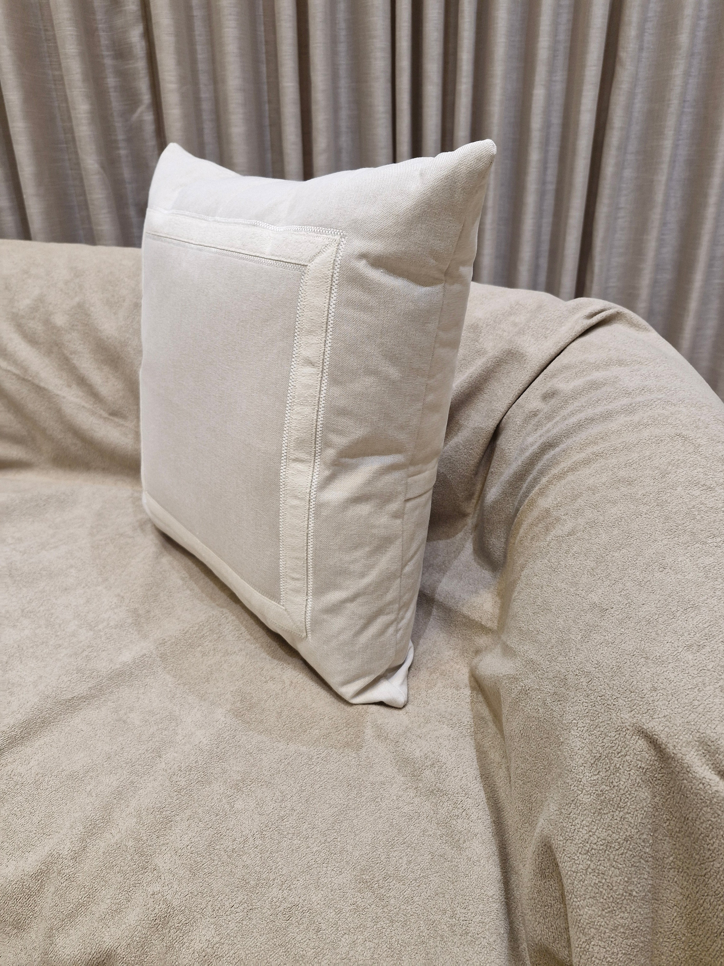 Almofada Decorativa Linho Off  55cmX55cm