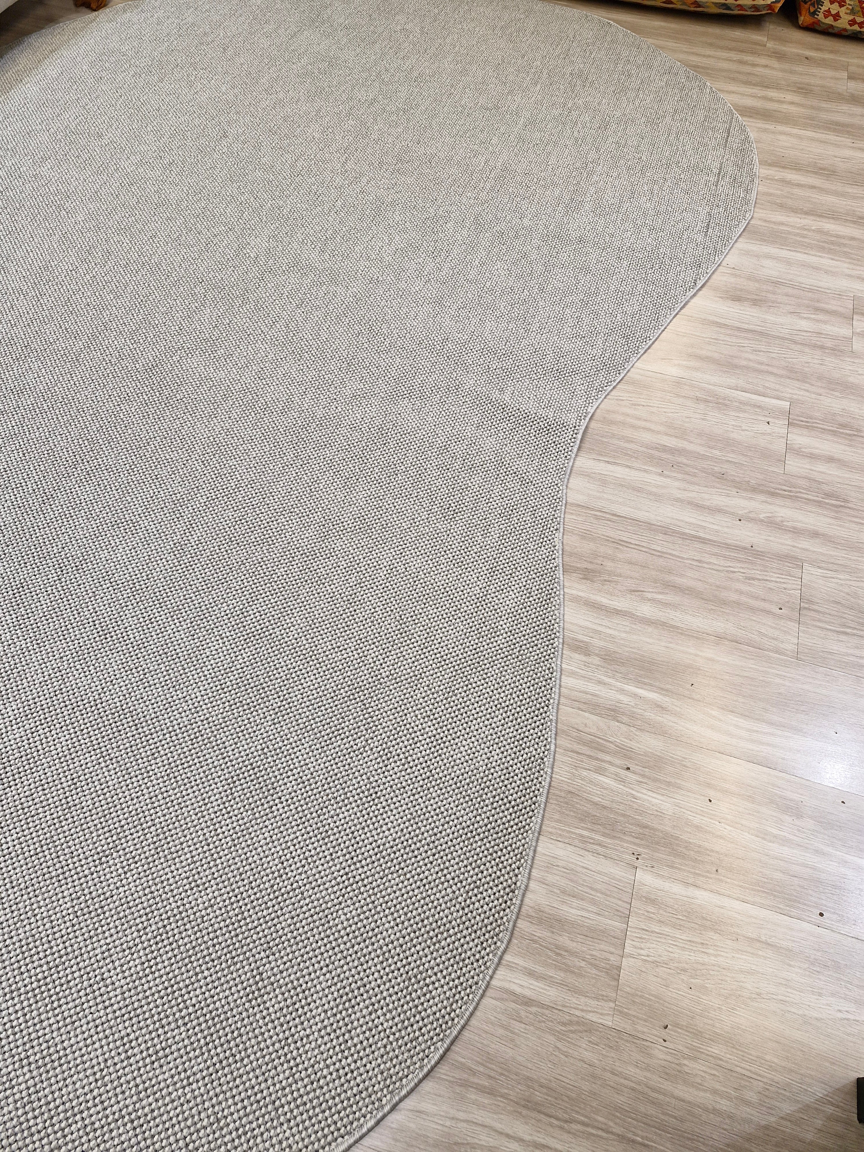 Tapete Orgânico Tramas Prata 250x350 | Peça Única e No Estado (PE03)