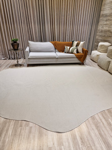 Tapete Orgânico em Sisal 289x315 | Peça Única (PE06)