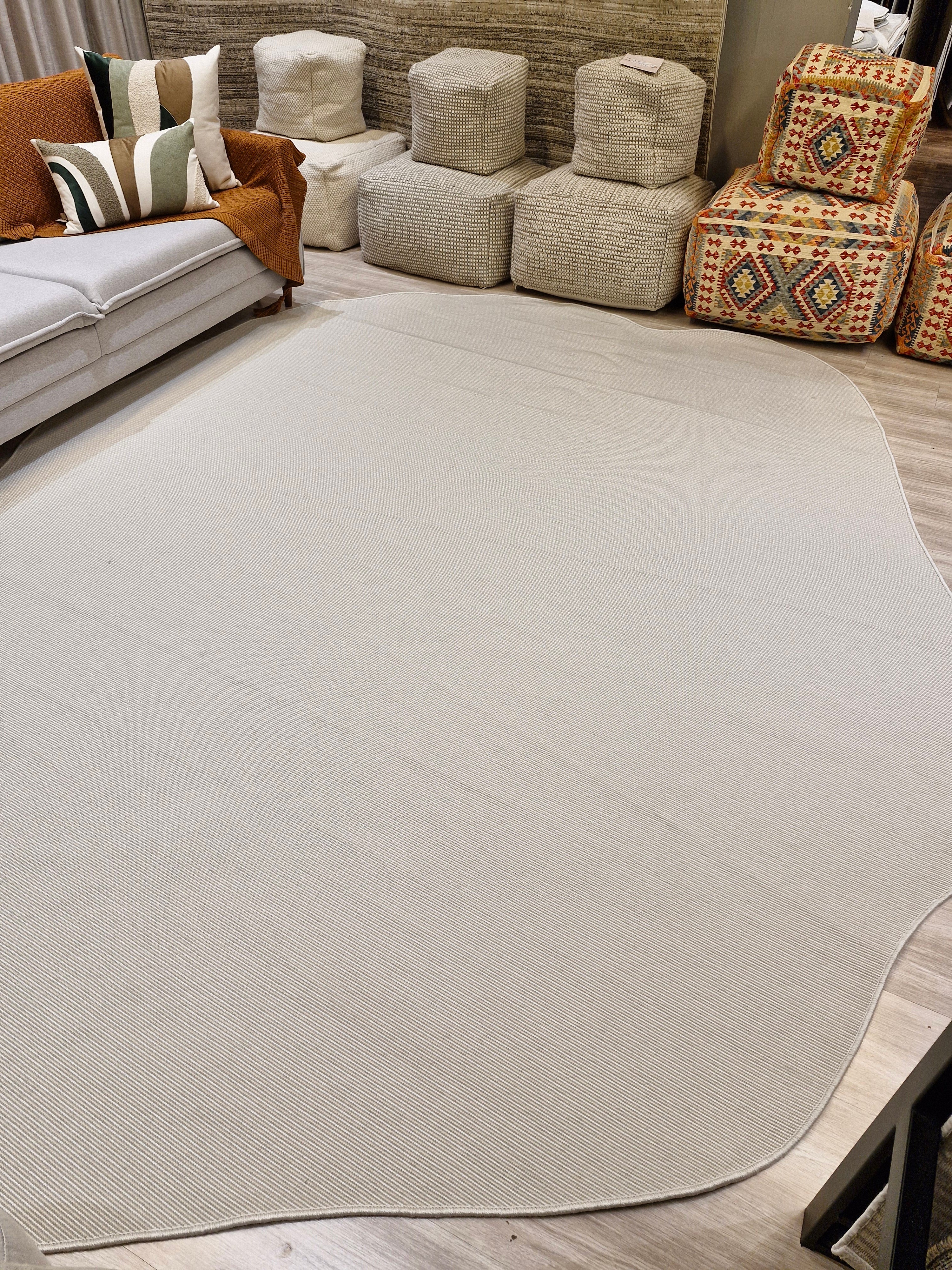 Tapete Orgânico em Sisal 289x315 | Peça Única (PE06)
