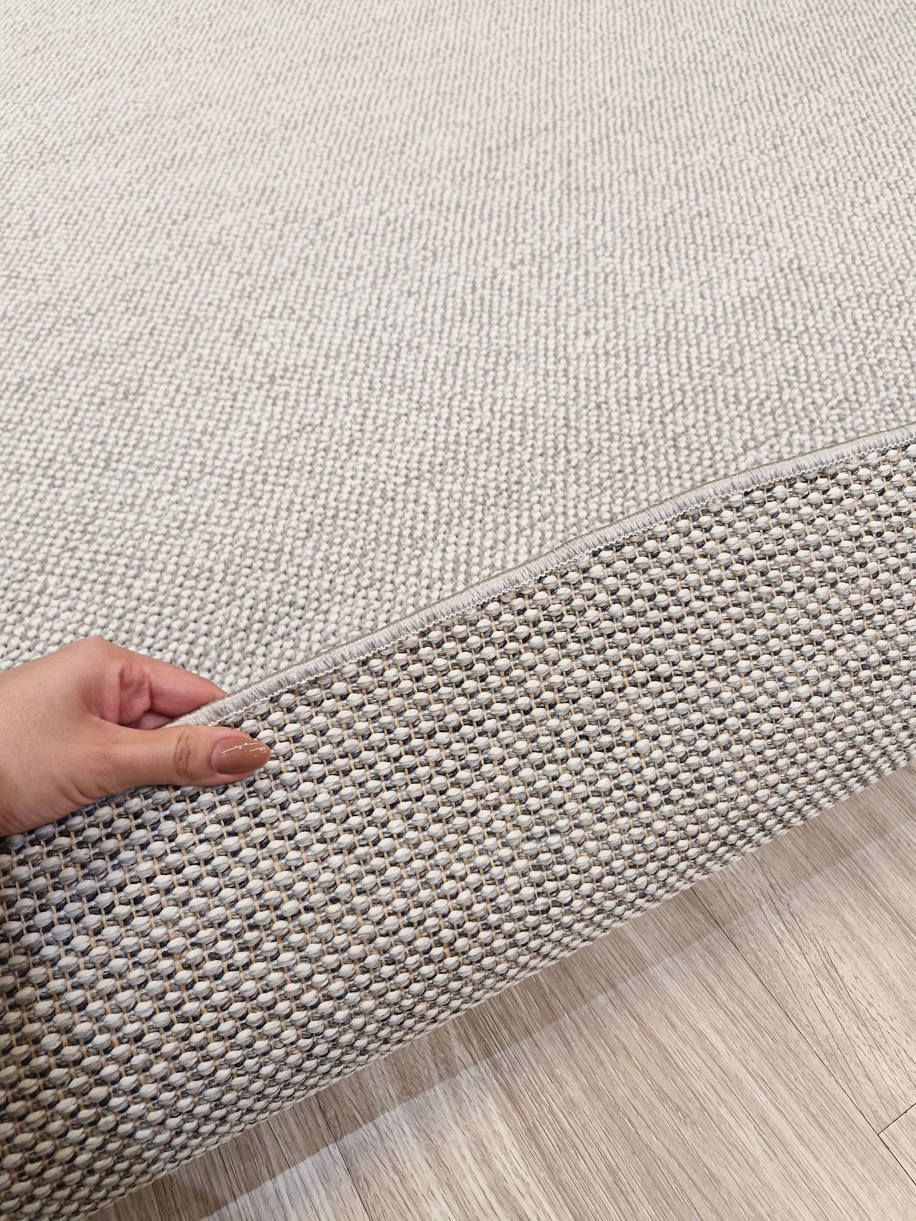 Tapete Orgânico Tramas Prata 318x427 | Peça Única (PE07)