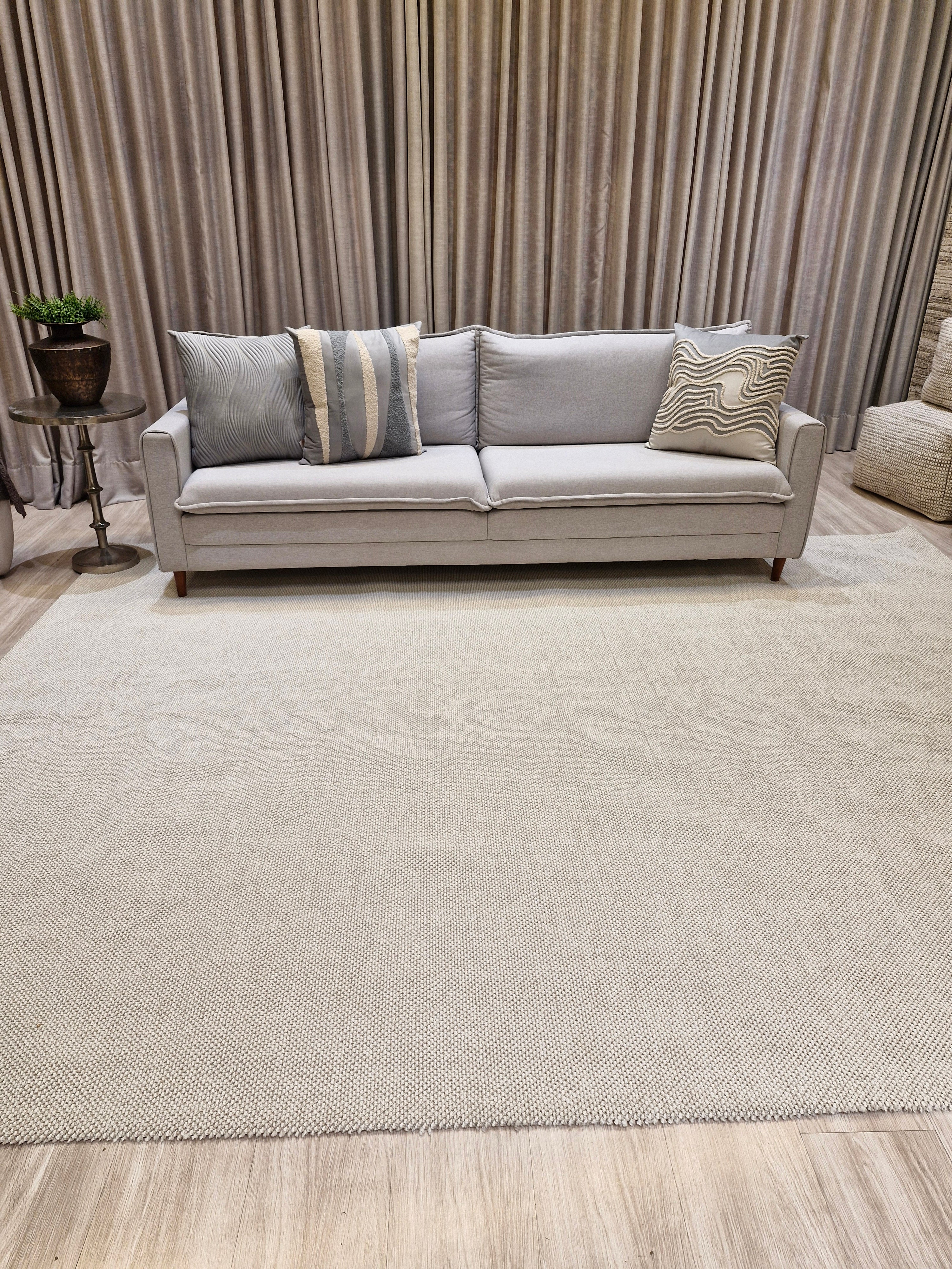 Tapete Turco Tramas Bege 272x350 | Peça Única e No Estado (PU14)