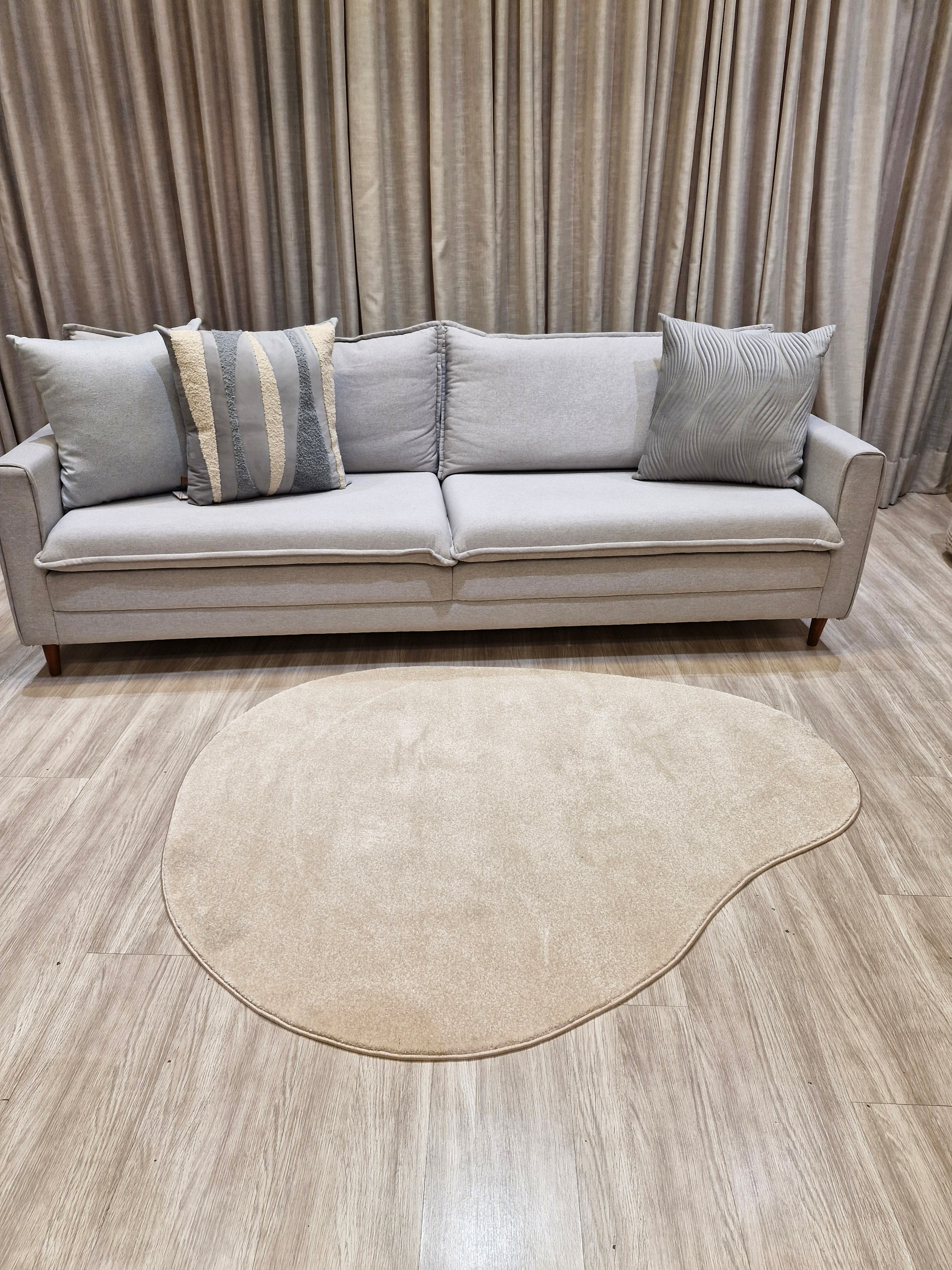 Tapete Pequeno Orgânico 130X160 | Peça Única (PU31)