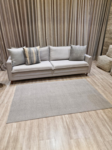 Tapete Bouclê Cinza 125x200 | Peça Única (PU48)