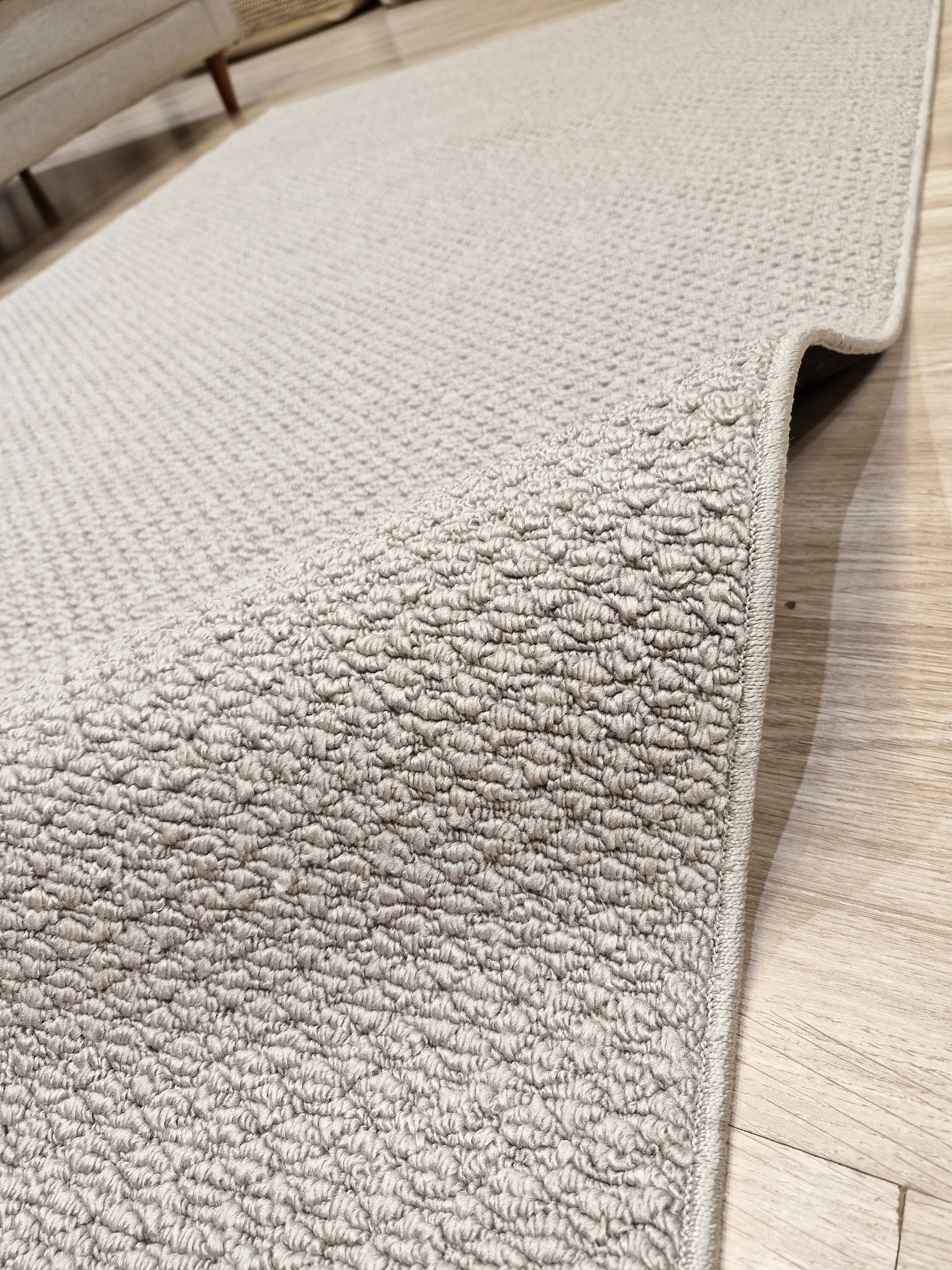 Tapete Bouclê Cinza 125x200 | Peça Única (PU48)