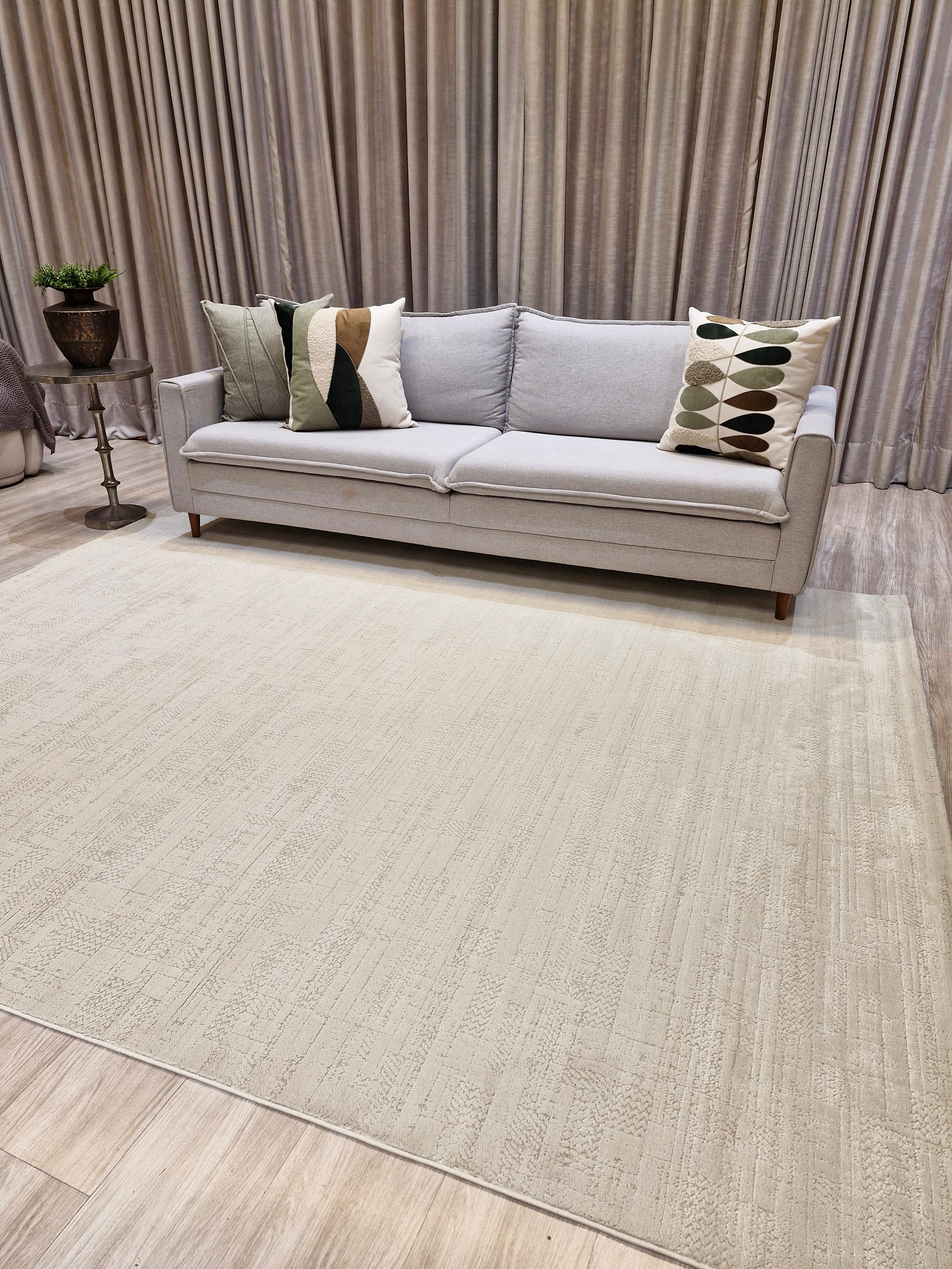 Tapete Egípcio Textura Sofisticada Bege | Uso Indoor (ISO02)