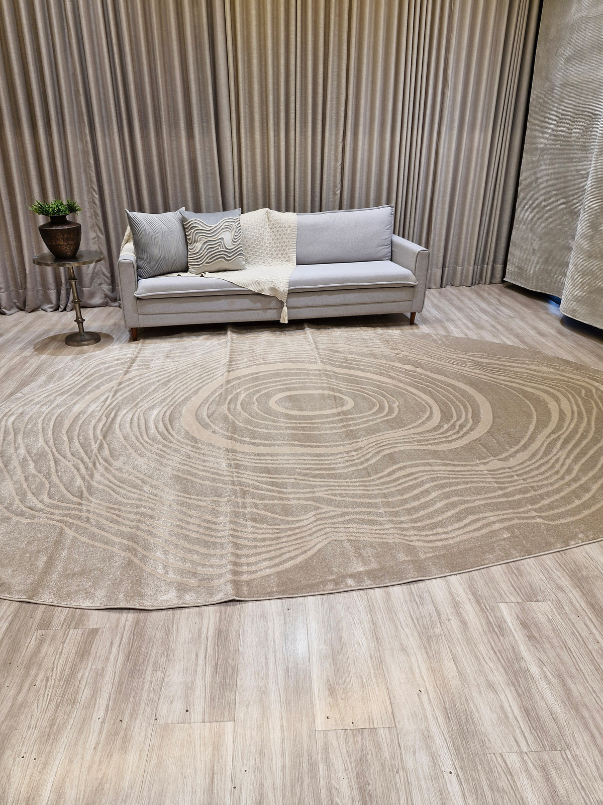 Tapete Orgânico Turco Bege 300x400 | Peça Única e no Estado (PE34)