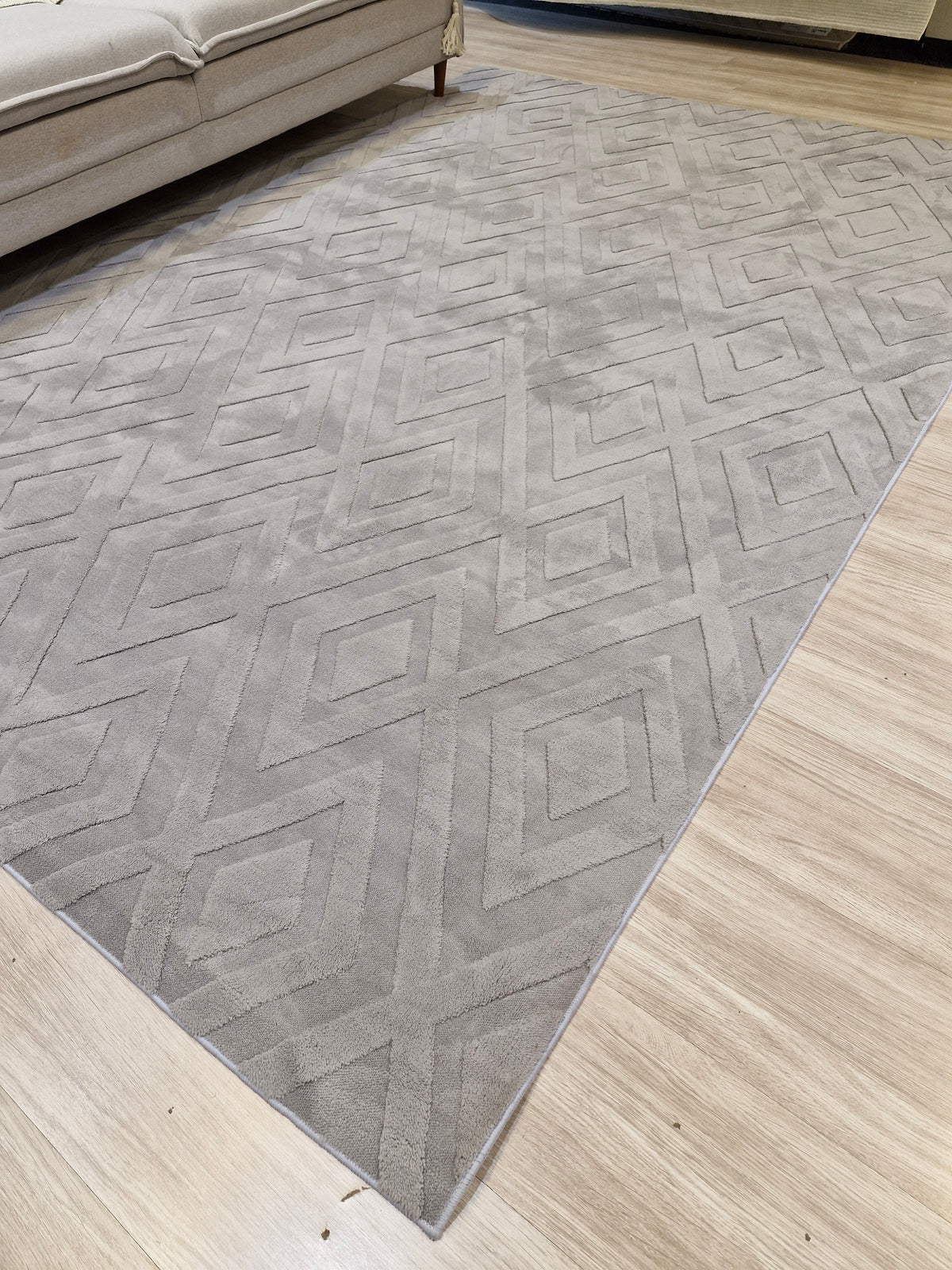 Tapete Comfort Grey Geométrico  – Design Geométrico