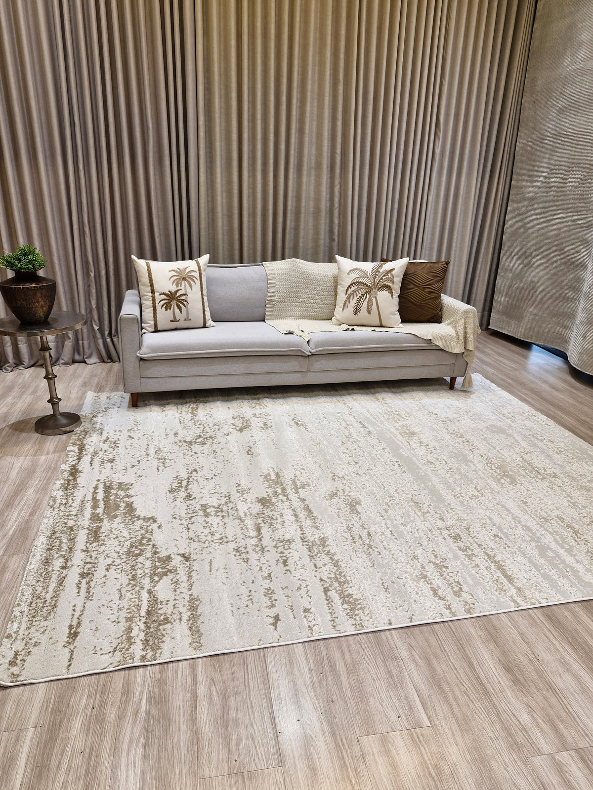 Tapete Turco Premi 514 Bege | Importação Turquia 240x300