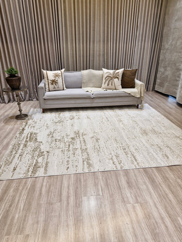 Tapete Turco Premi 514 Bege | Importação Turquia 240x300