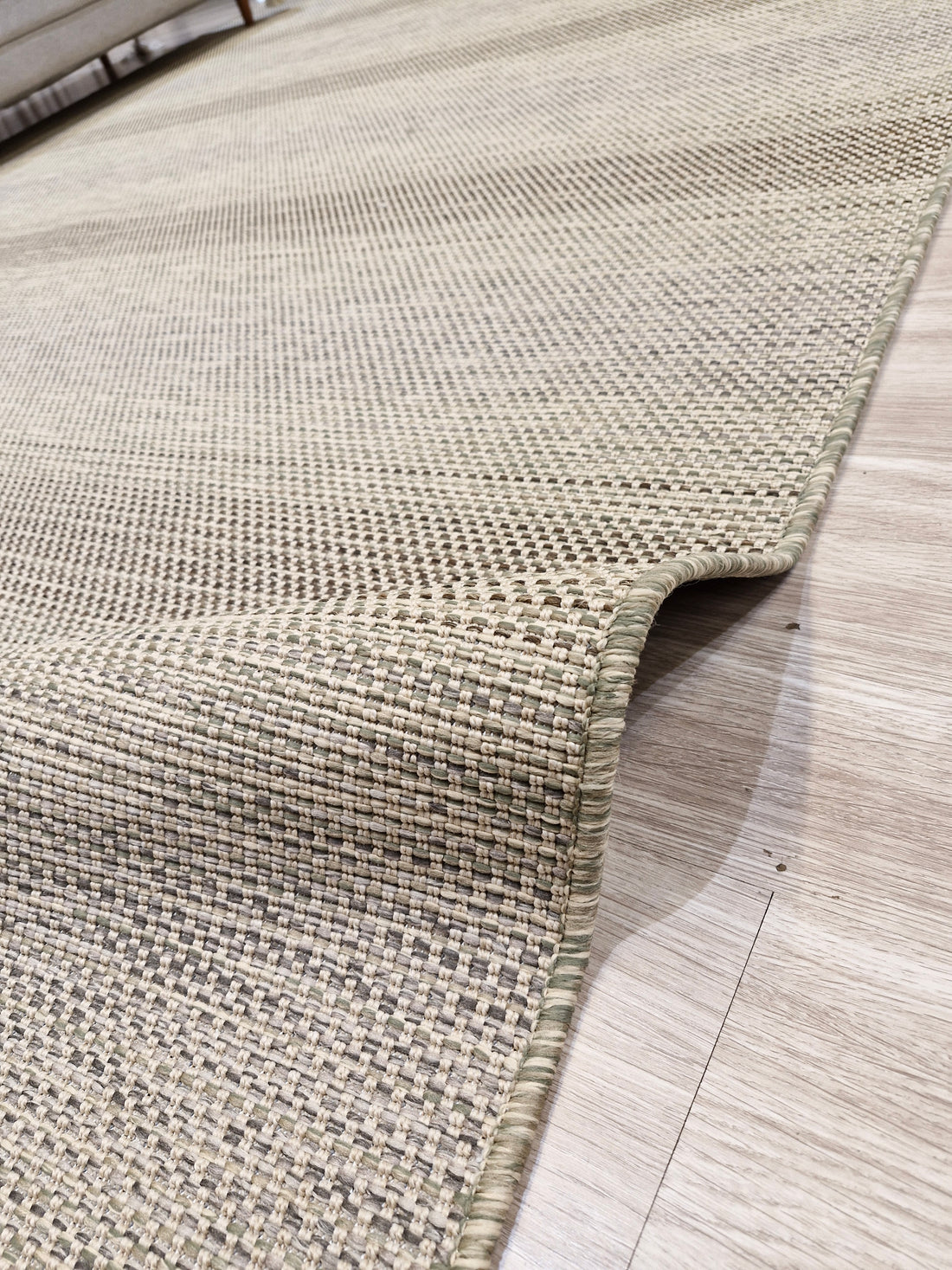 Tapete em Sisal Egípcio Taupe | Uso Indoor Outdoor (TweedTaupe) Importação Egito