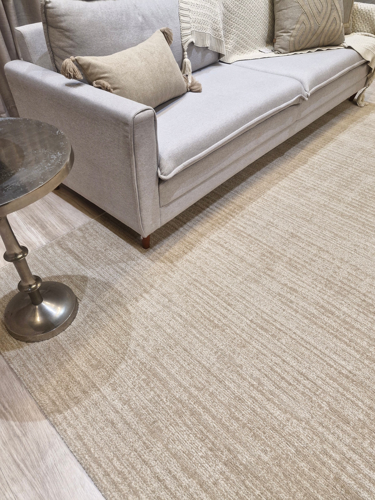 Tapete Turco Avant 58 Creme Cotton Textura Suave – Design Clean